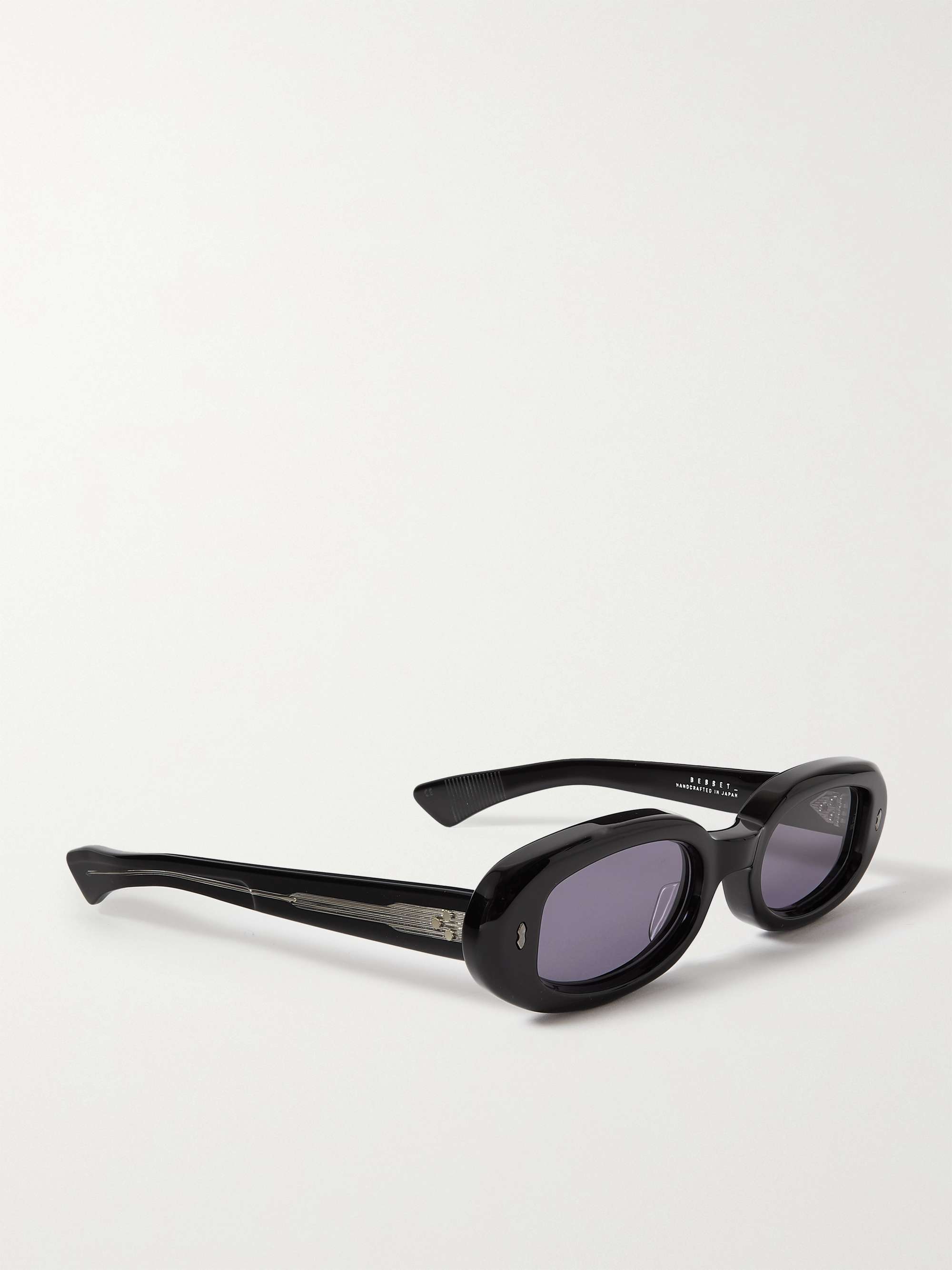 JACQUES MARIE MAGE Besset small oval-frame acetate sunglasses | NET-A ...