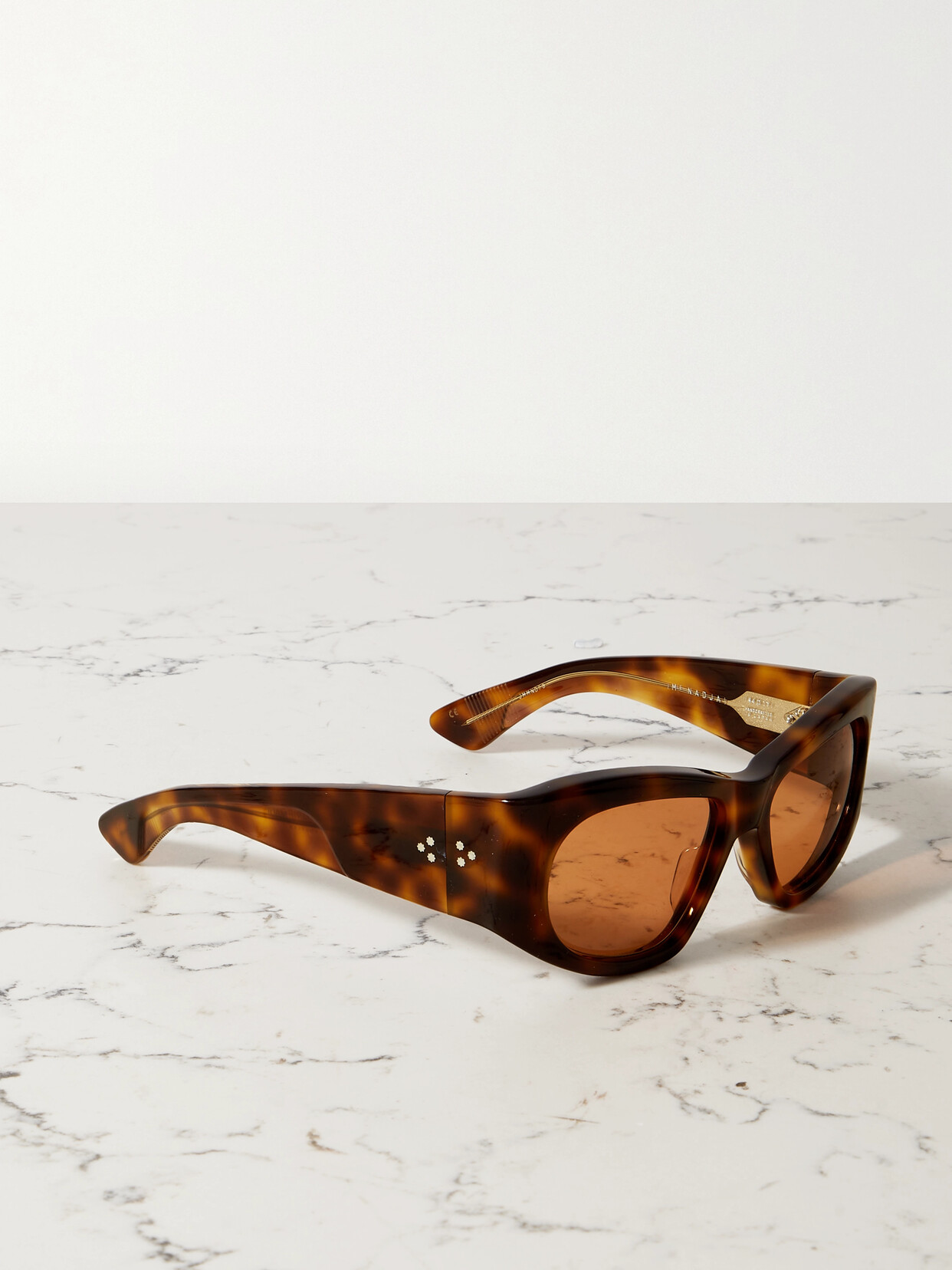 Jacques Marie Mage - Nadja Cat-eye Tortoiseshell Acetate Sunglasses - Brown