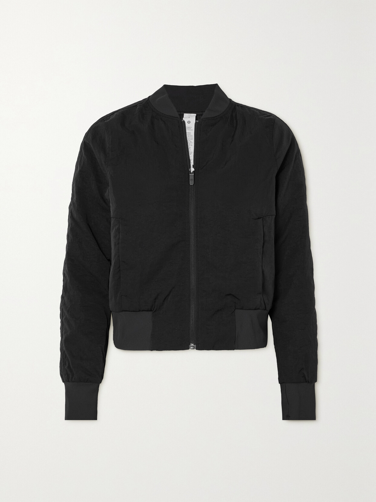 Lululemon Non-stop Shell Bomber Jacket In Black