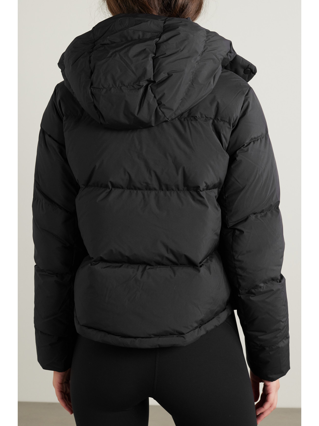 Wunder Puff Hooded Quilted Recycled-Softmatte Down Jacket