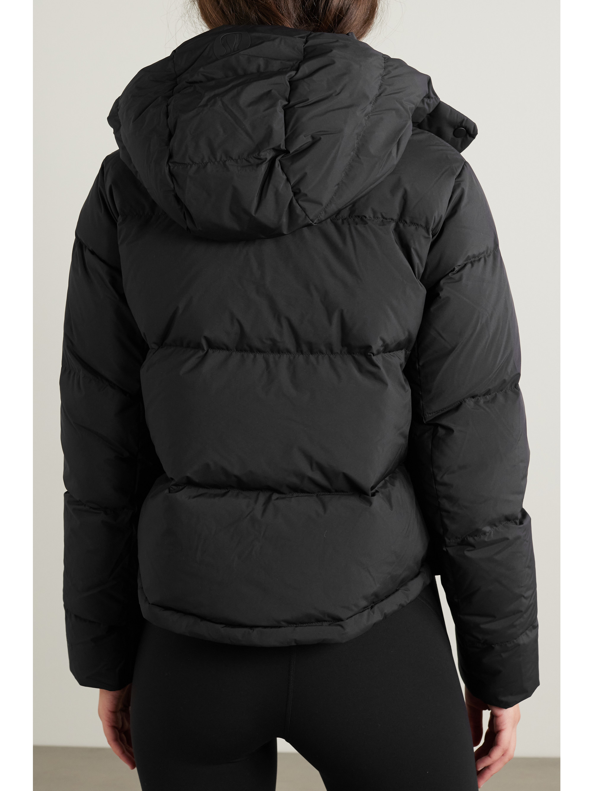 LULULEMON Wunder Puff hooded quilted recycled-SoftMatte™ down jacket