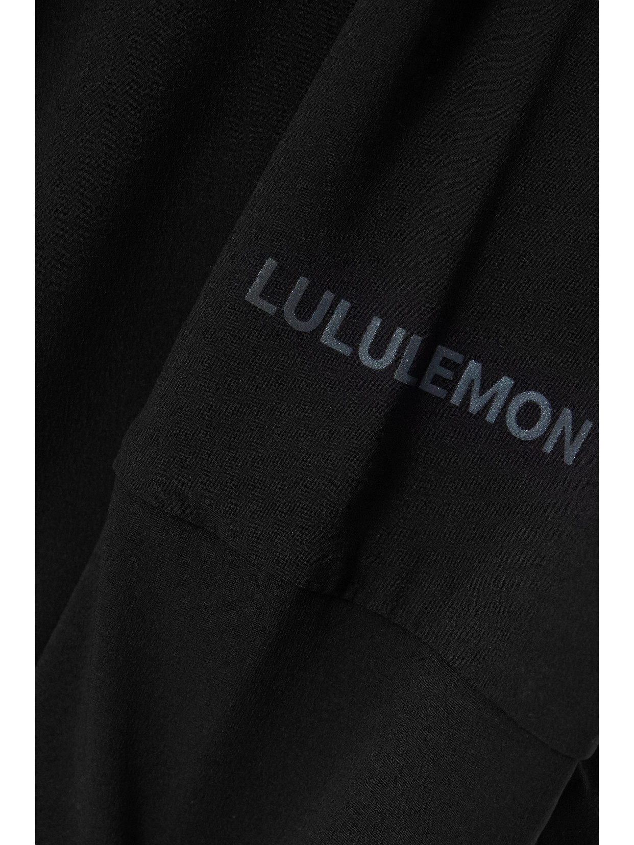 Shop Lululemon Mist Over Hooded Stretch Recycled Jacket In Black