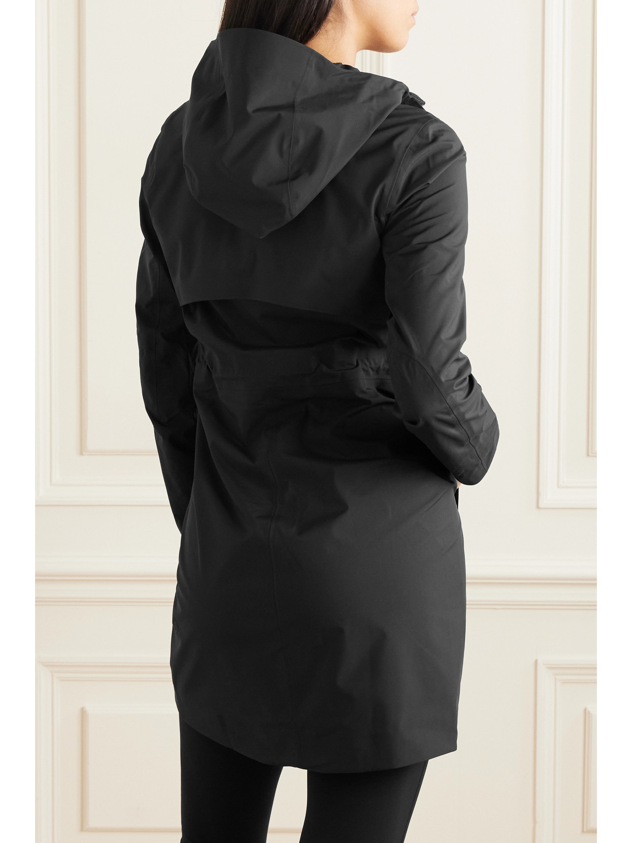 Lululemon Rain Rebel Hooded Glyde Jacket In Black