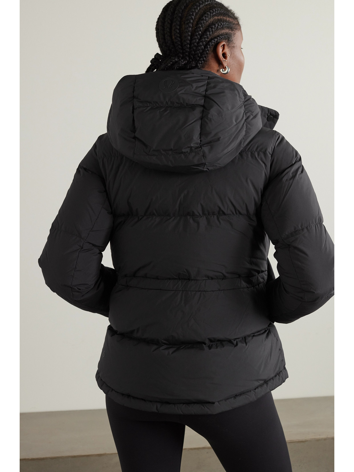 Wunder Puff Hooded Quilted Glyde Down Jacket