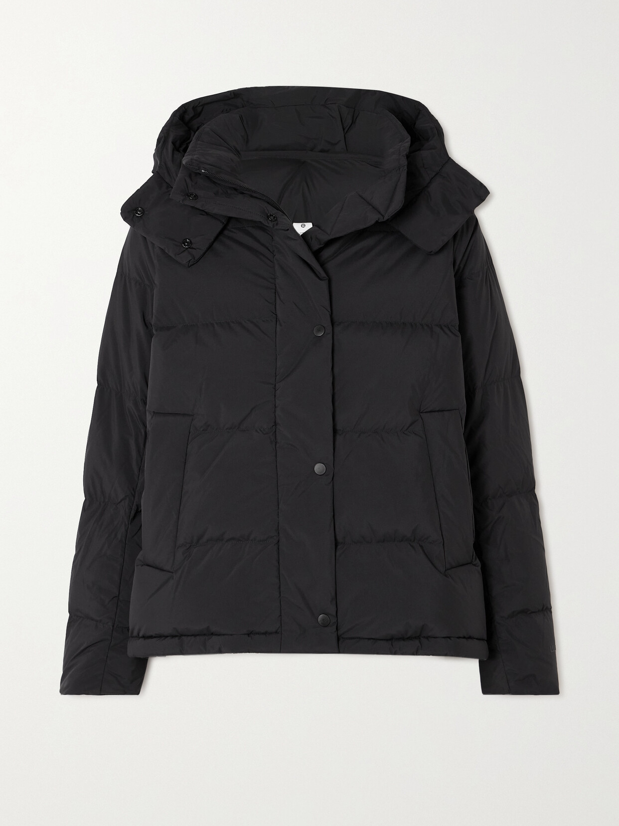 lululemon - Wunder Puff Hooded Quilted Glyde™ Down Jacket - Black