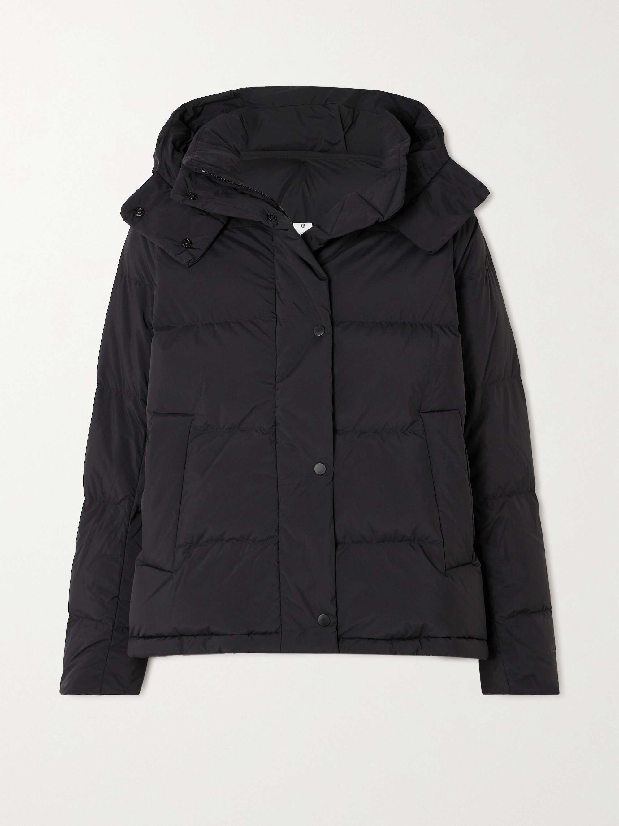 LULULEMON Wunder Puff hooded quilted Glyde™ down jacket