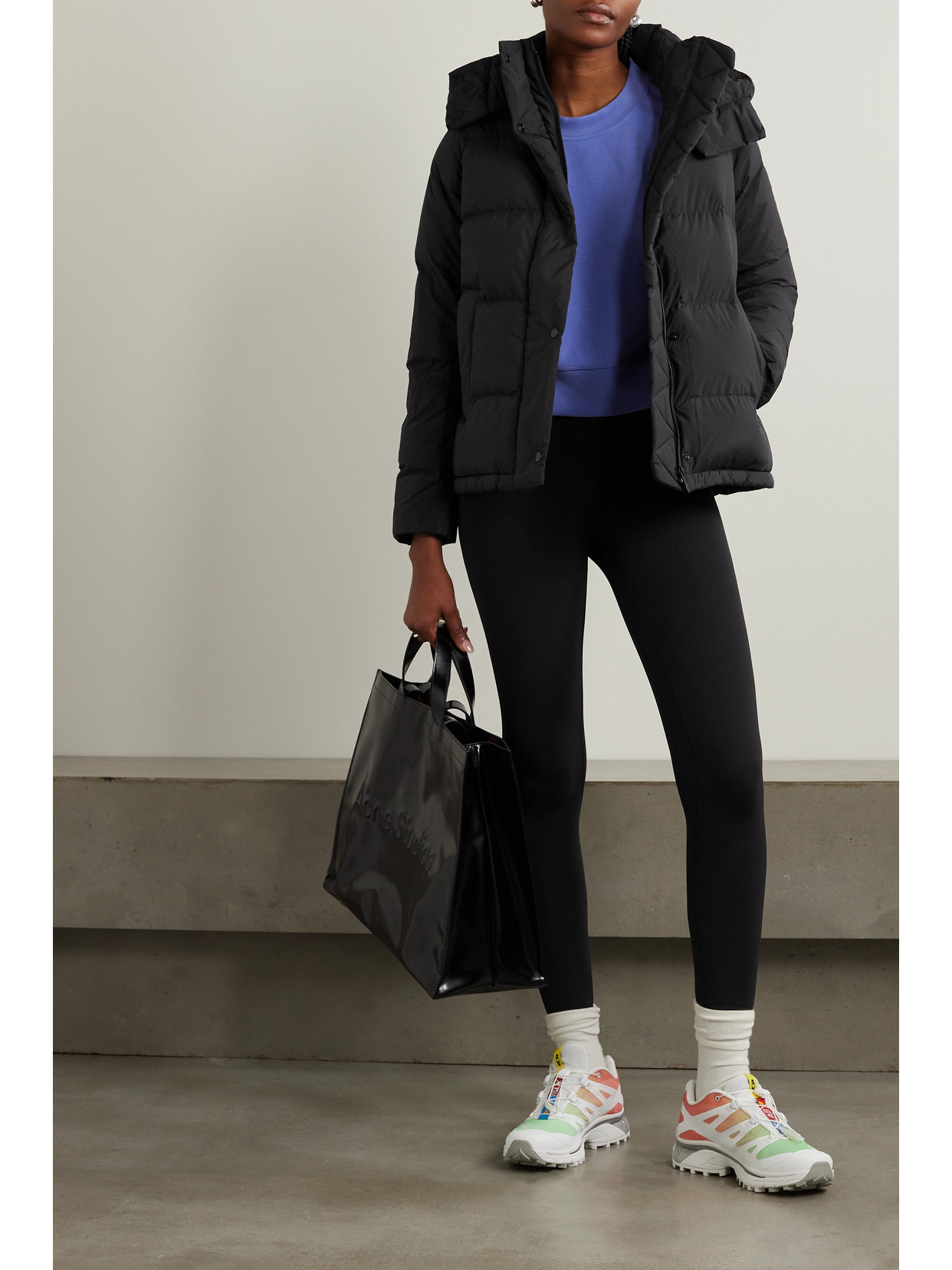 Wunder Puff Hooded Quilted Glyde Down Jacket