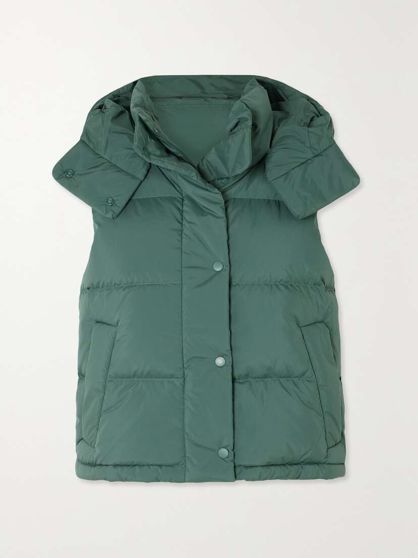 lululemon Wunder Cropped Hooded Padded Glyde Vest