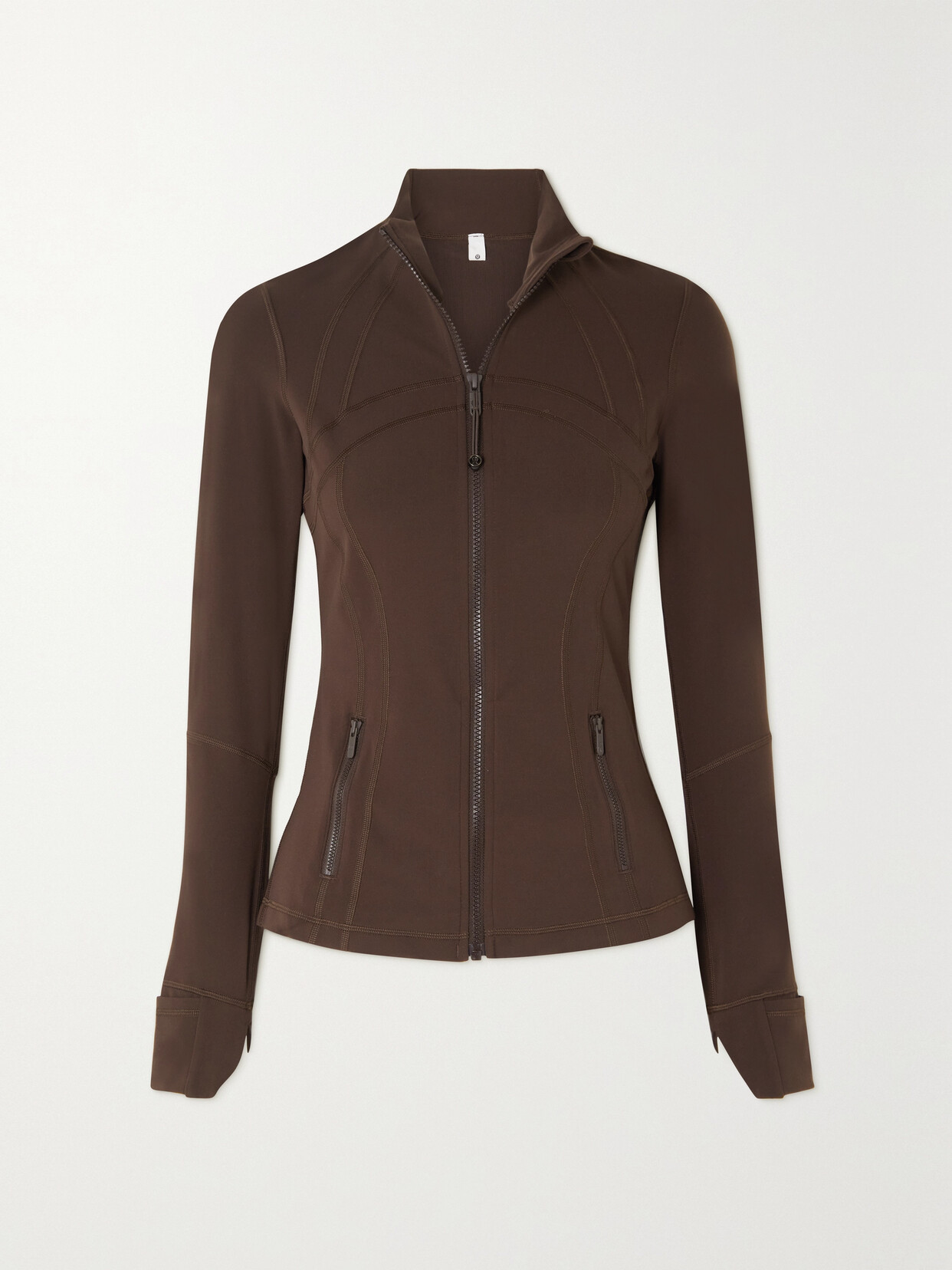 Lululemon Define Cropped Jacket Nulu In Brown