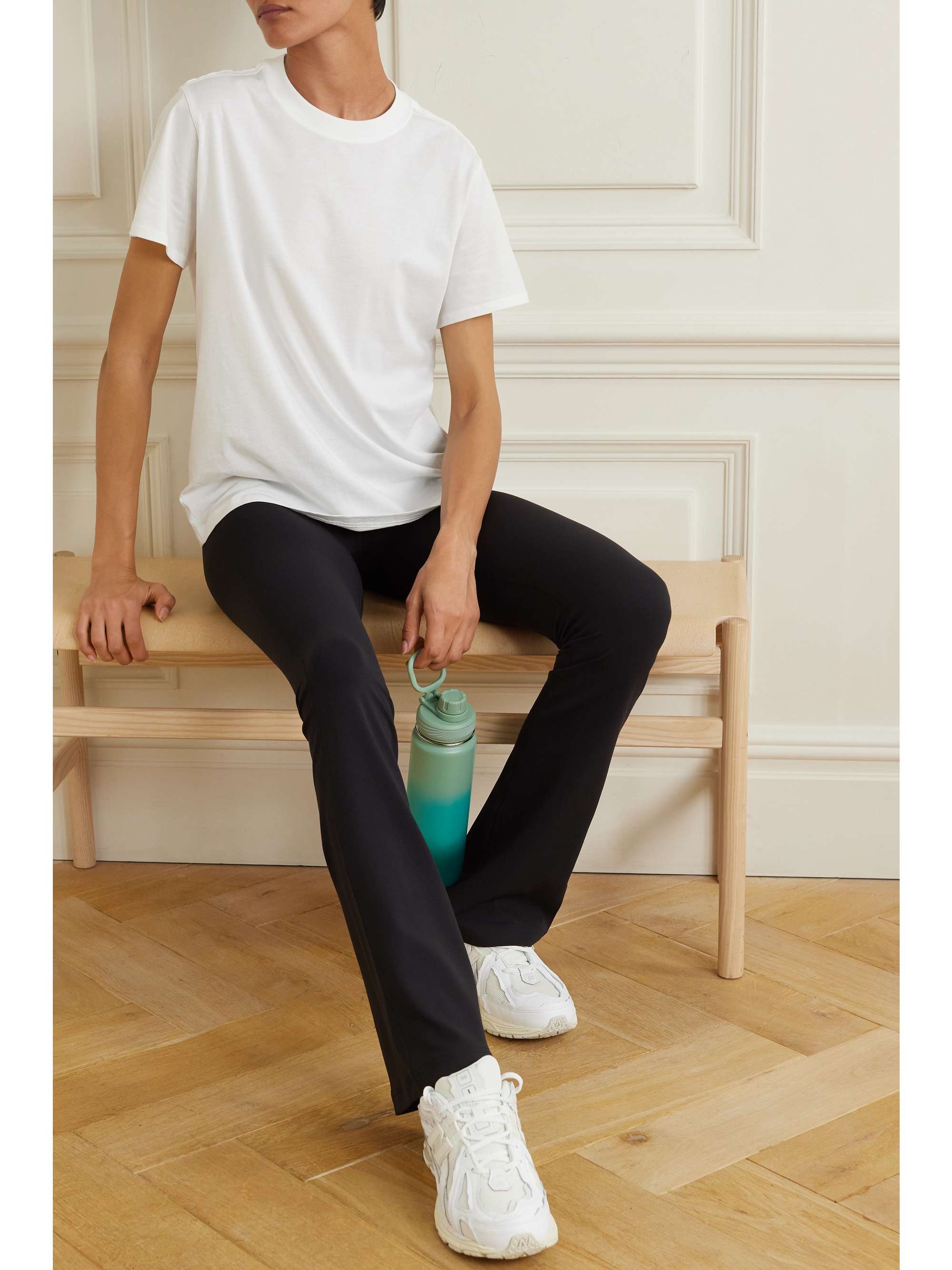 LULULEMON All Yours cropped Pima cotton T-shirt