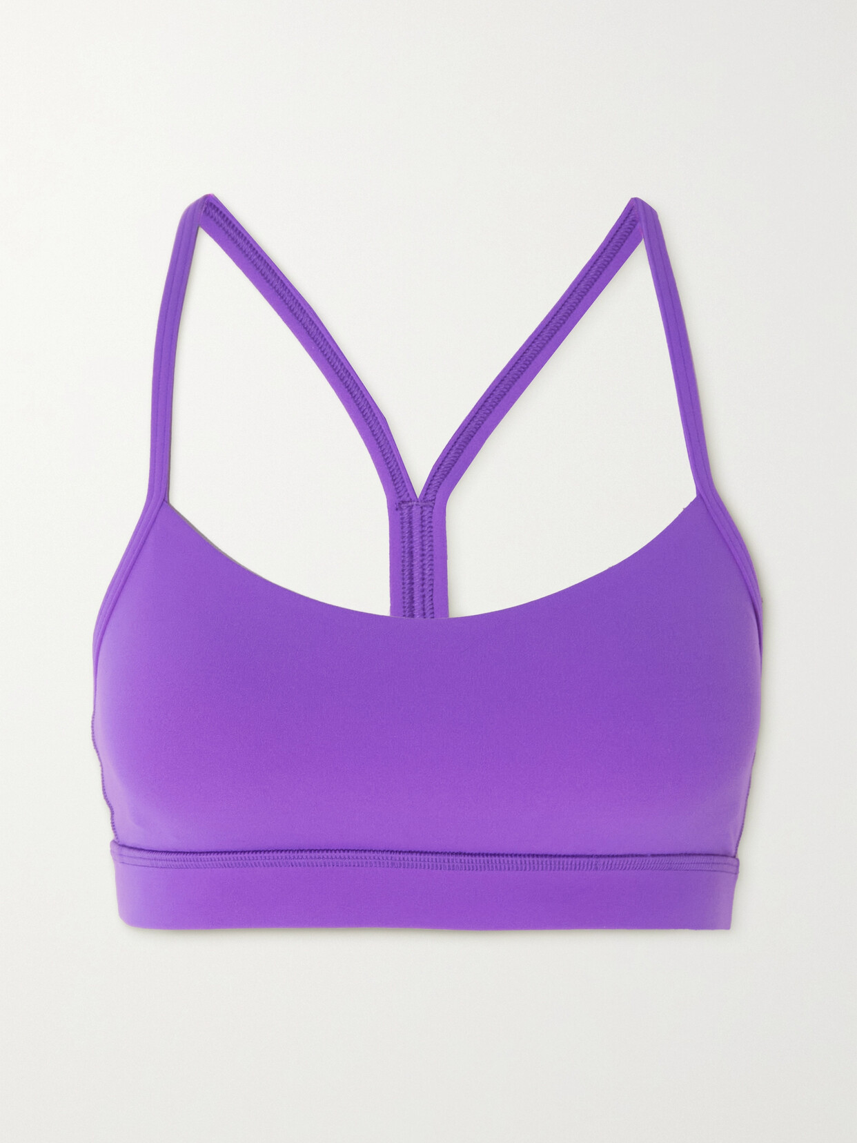 Lululemon Flow Y Nulu Sports Bra In Purple