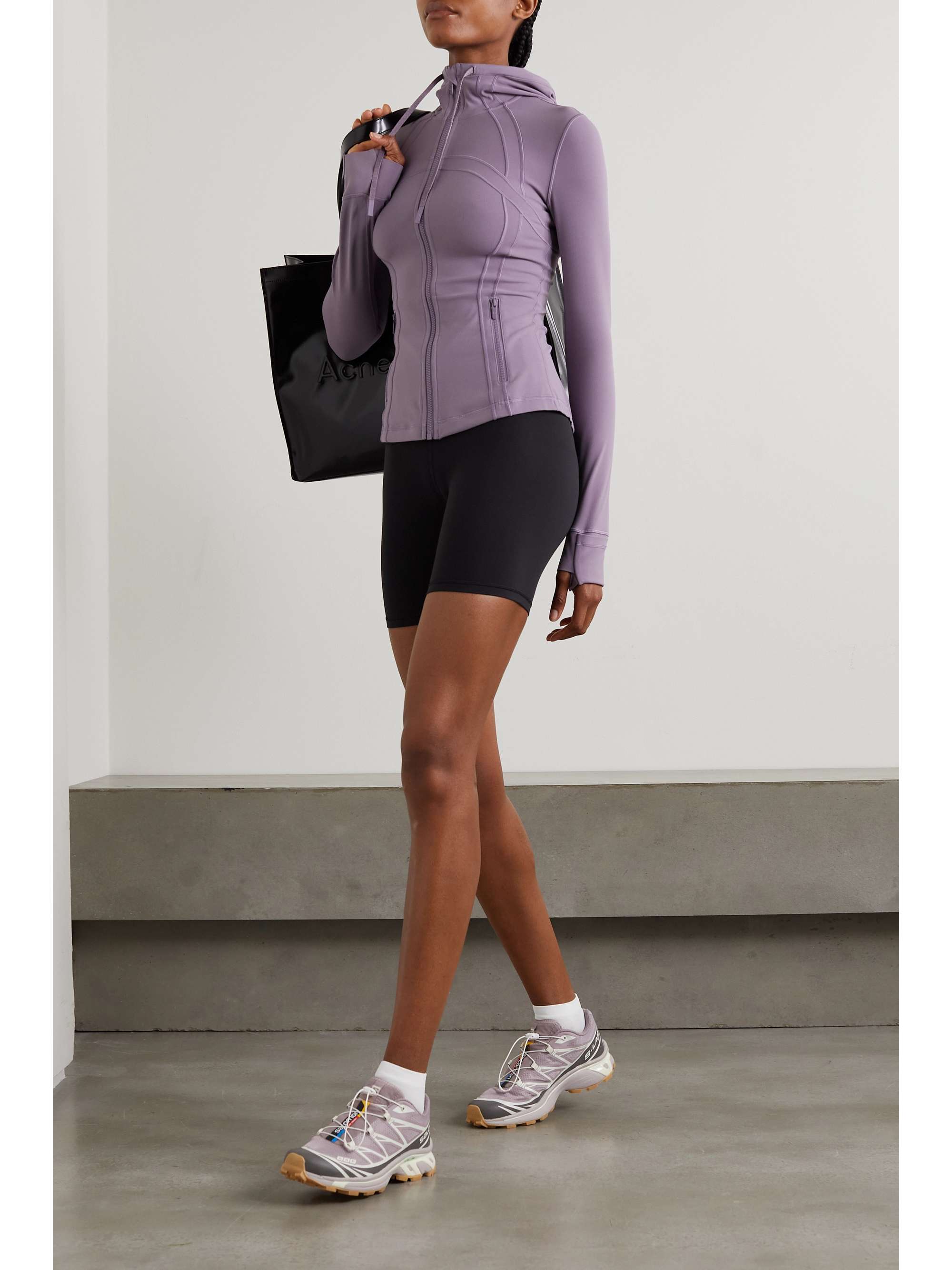 LULULEMON Define hooded paneled Nulu jacket