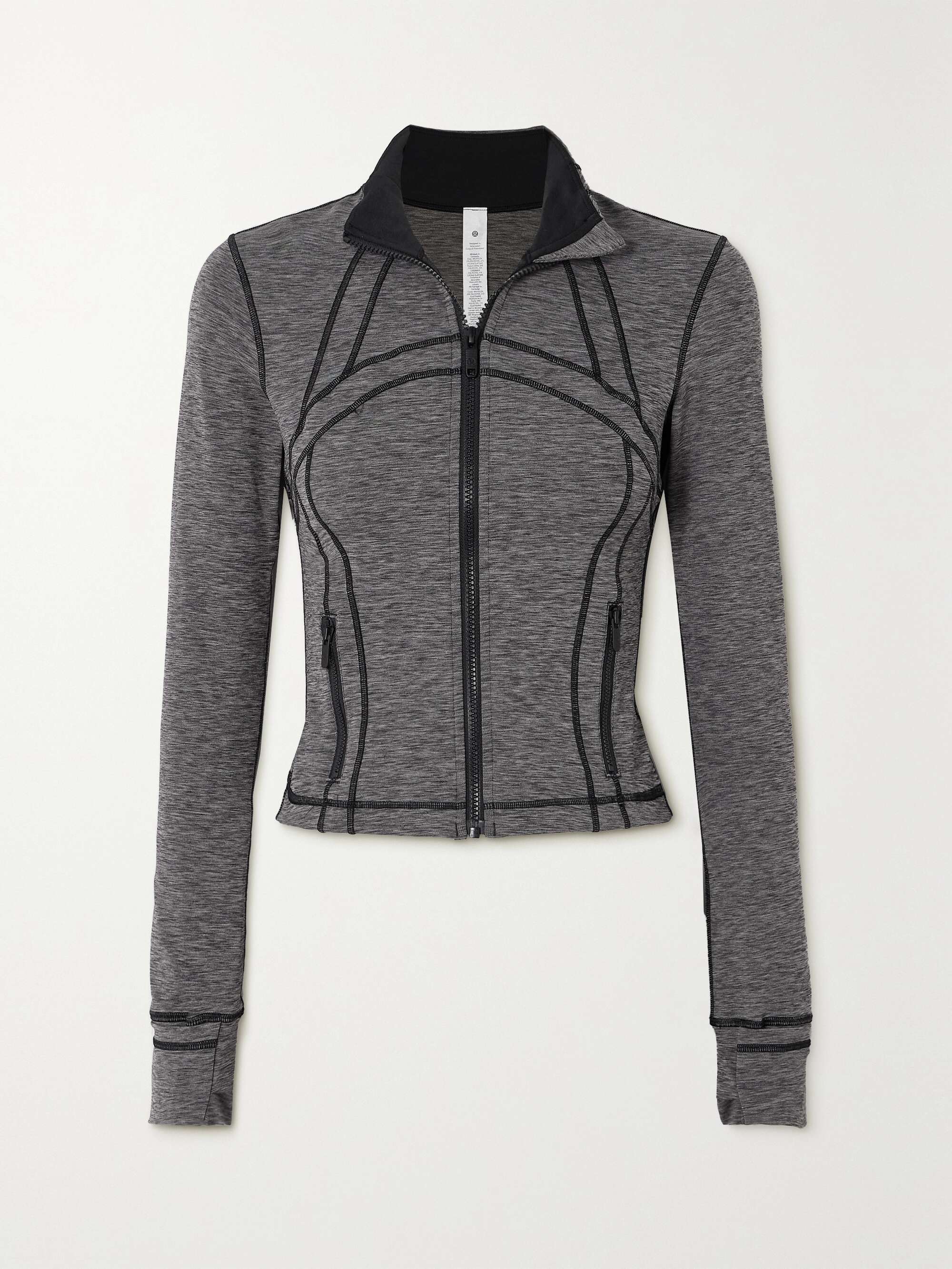 Buy the Lululemon Women Grey Define Jacket Sz 6 NWT