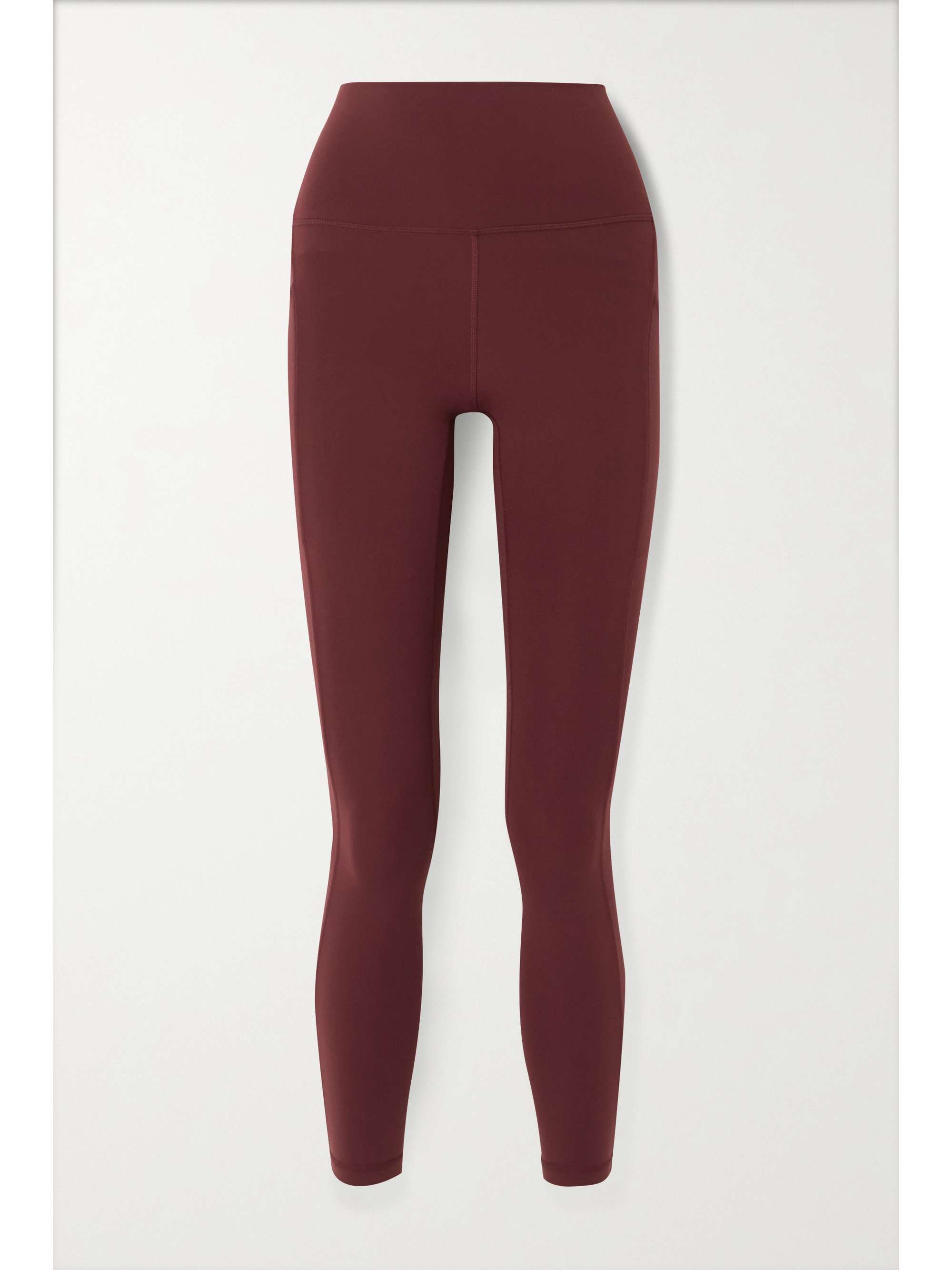 Lululemon Women’s Size 4 Leggings; Burgundy Maroon Pockets High Waist;  Perfect