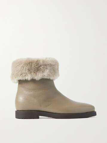 Designer fur lined boots 2025