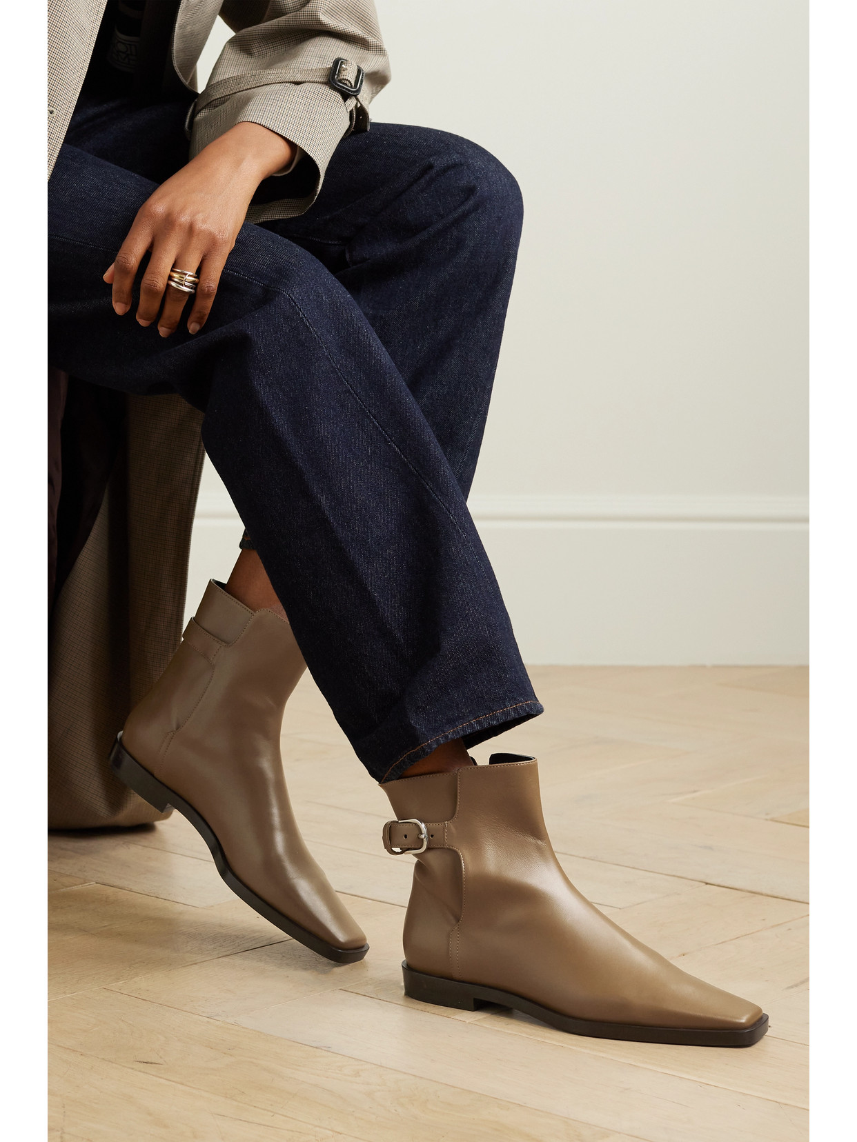 + Net Sustain The Belted Ankle Boots