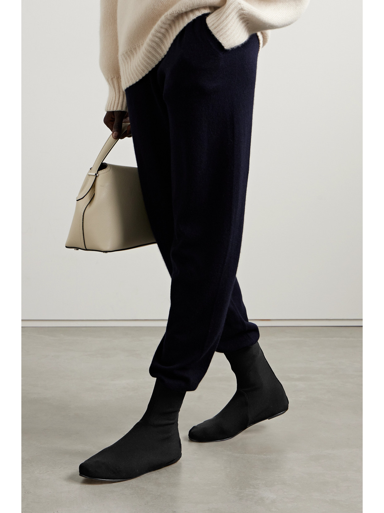 Louis Stretch-Ponte Sock Boots