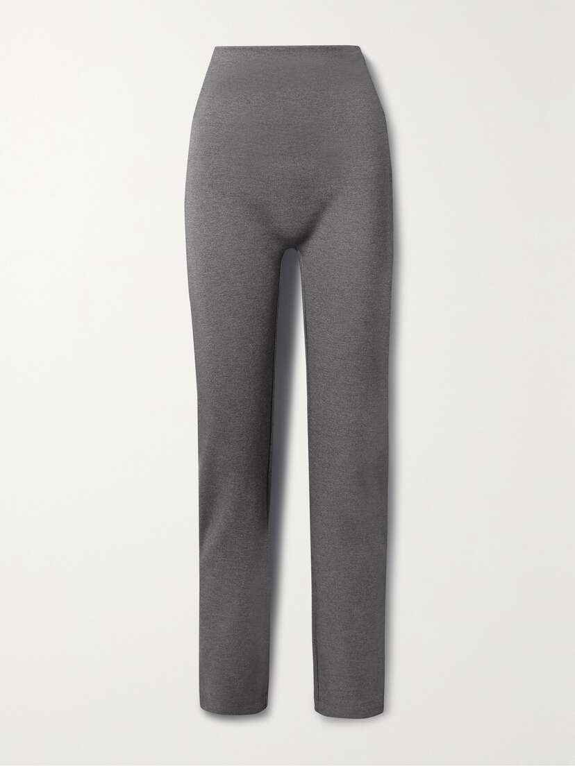 LESET Rio Stretch-ponte Straight-leg Pants