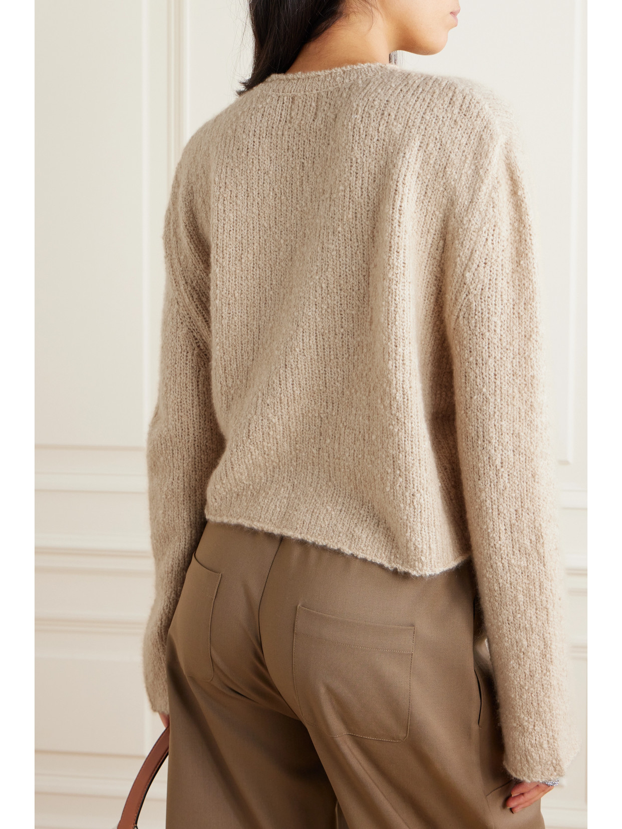 Shop Leset Adam Cashmere-blend Sweater In Neutrals