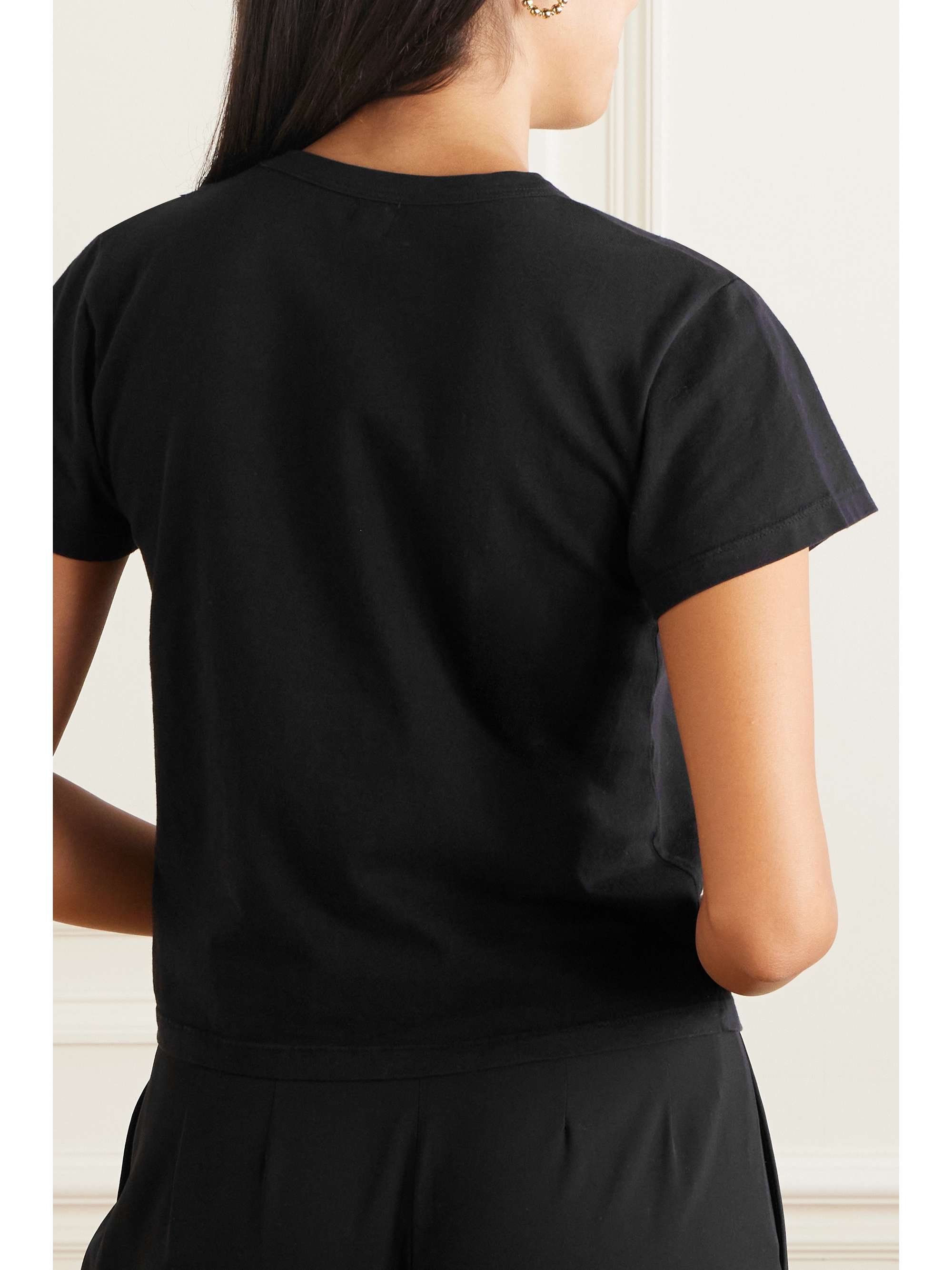LESET Margo cottonjersey Tshirt NETAPORTER