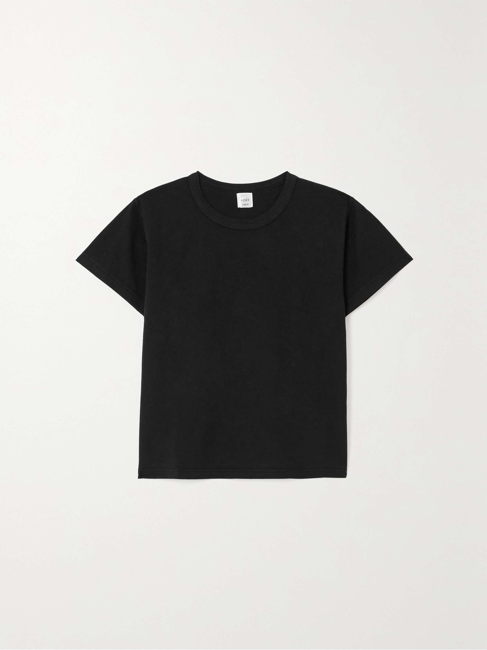 LESET Margo cottonjersey Tshirt NETAPORTER
