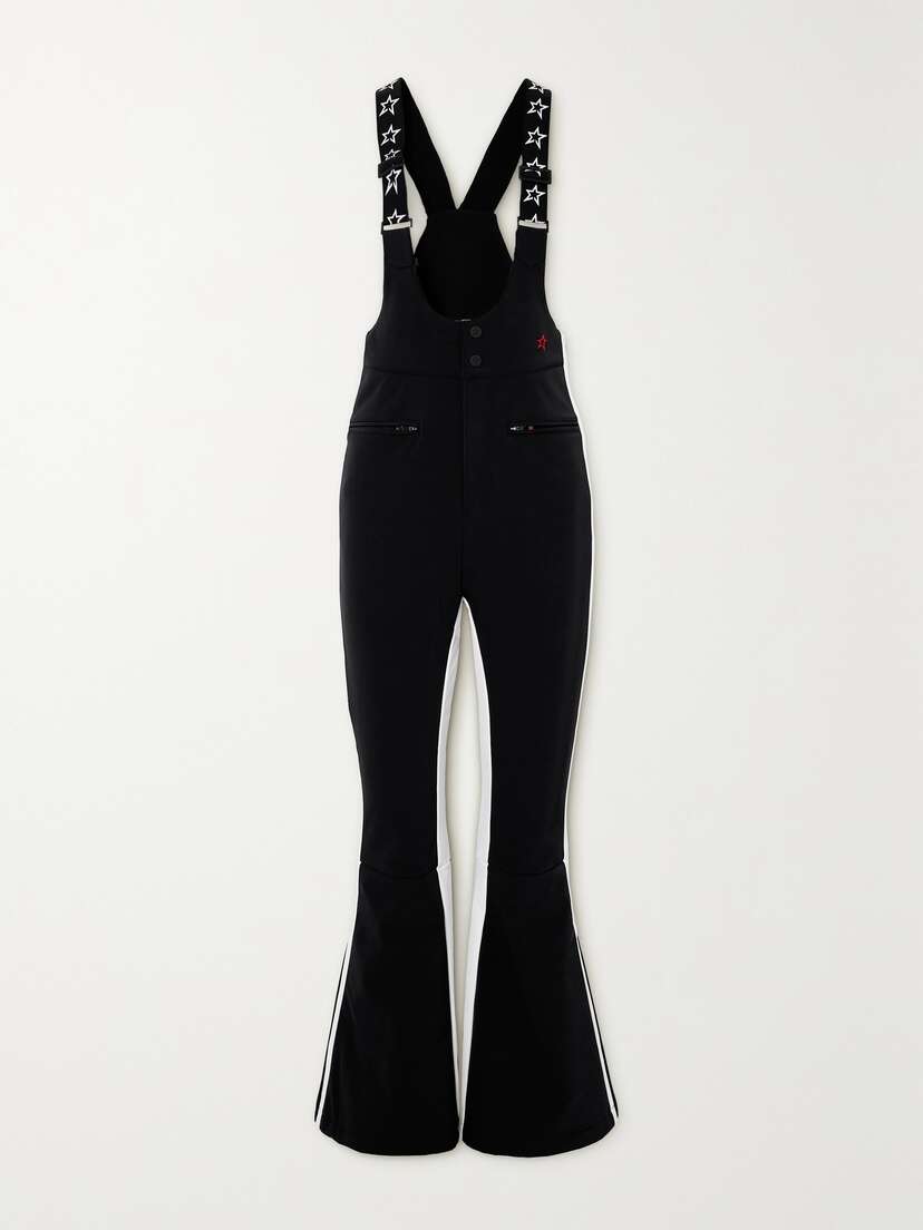 Perfect Moment Isola Striped Ski Salopettes