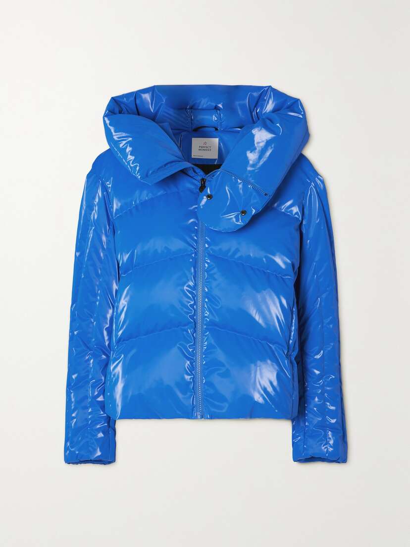 Perfect Moment Orelle Hooded Quilted Down Ski Jacket