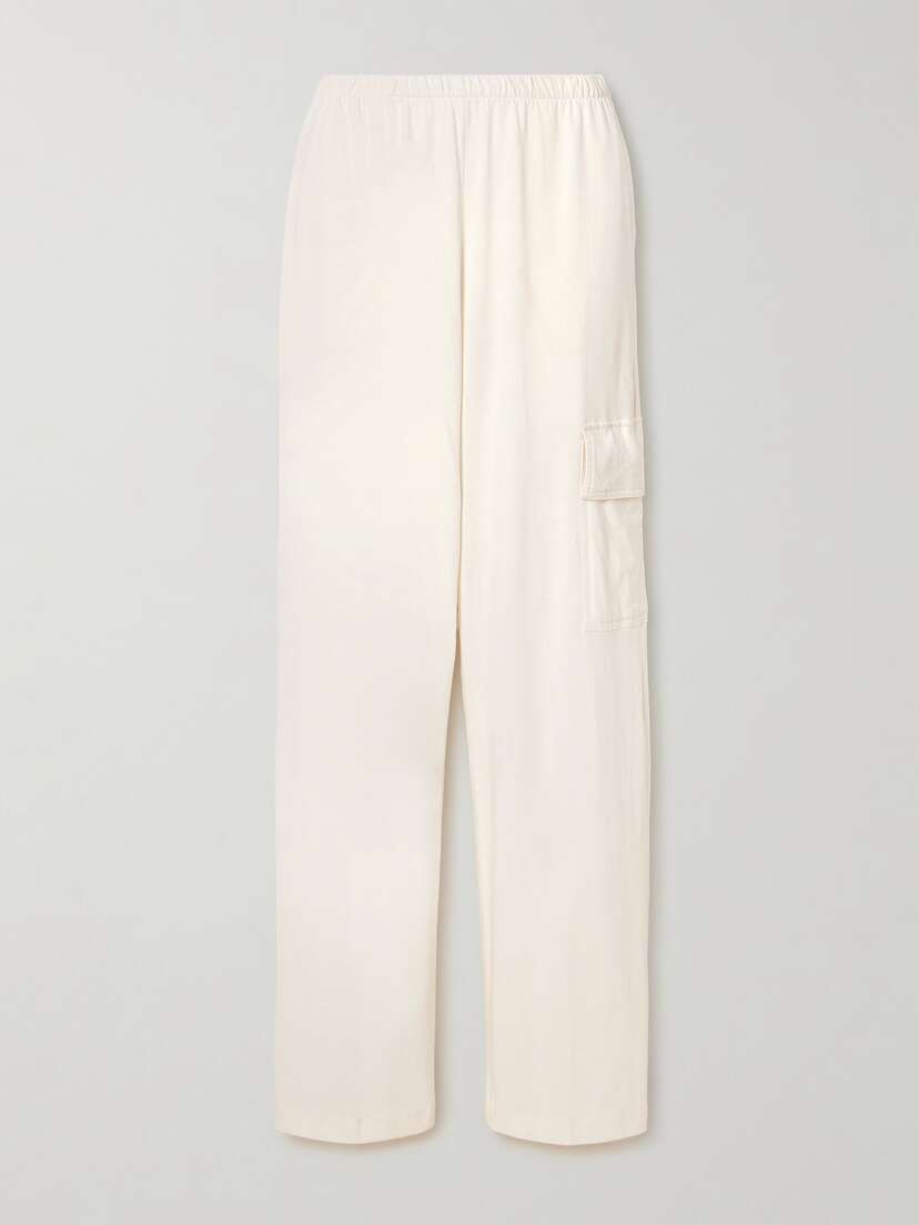 Skin + Net Sustain Clairo Organic Pima Cotton-jersey Cargo Pants