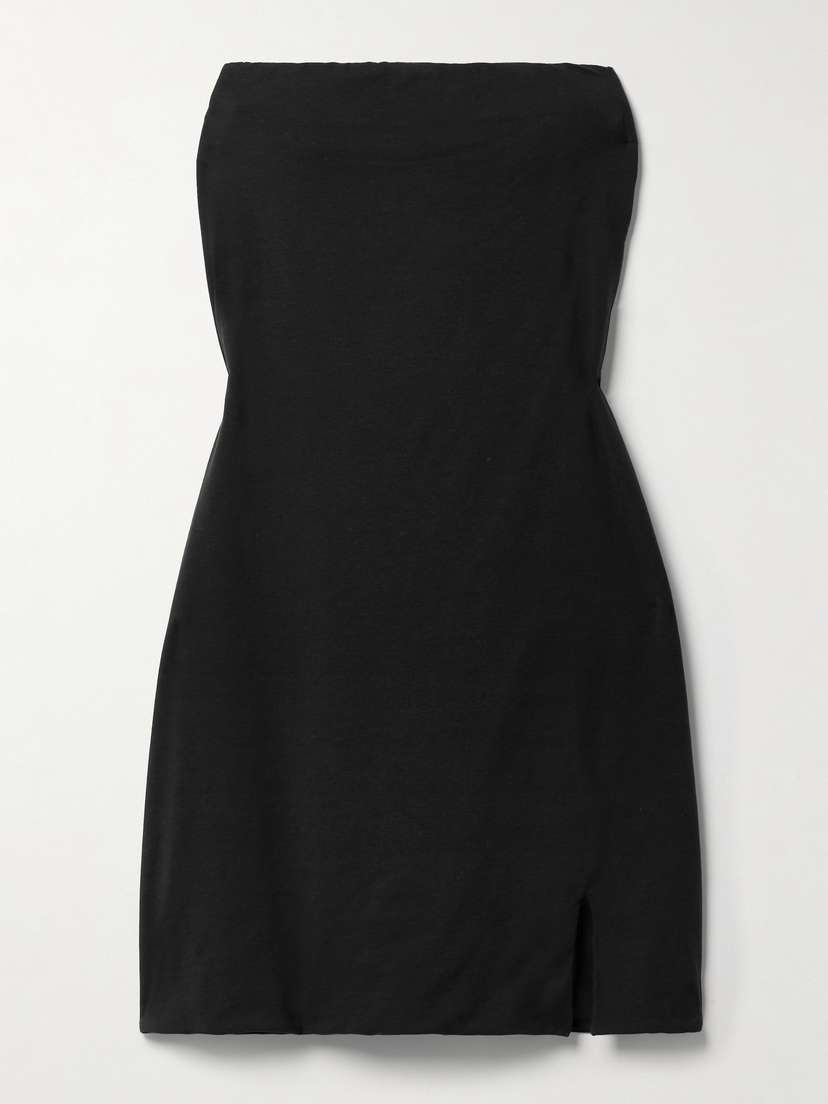 Skin + Net Sustain Kayra Organic Pima Cotton-blend Jersey Mini Dress - x large