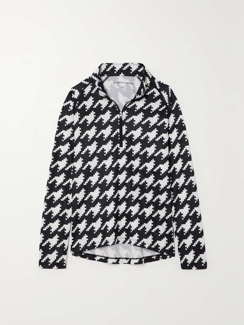 Perfect Moment Printed Jersey Top