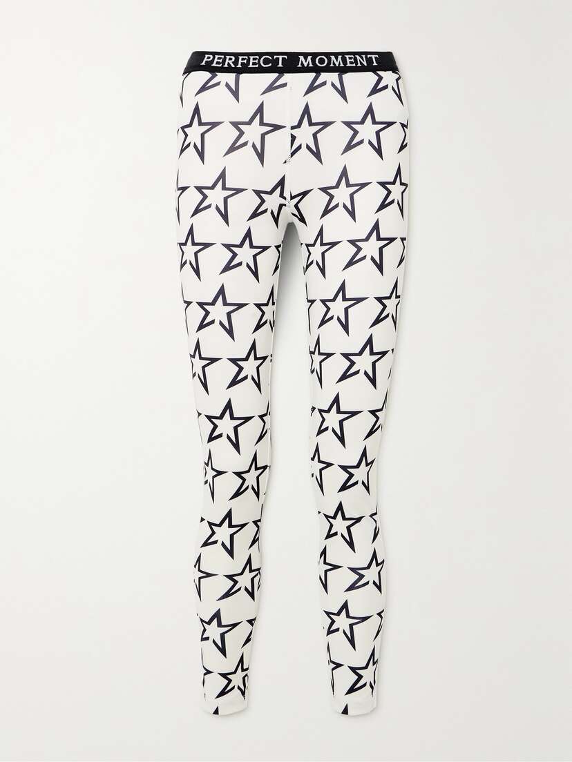 Perfect Moment Thermal Printed Knitted Leggings