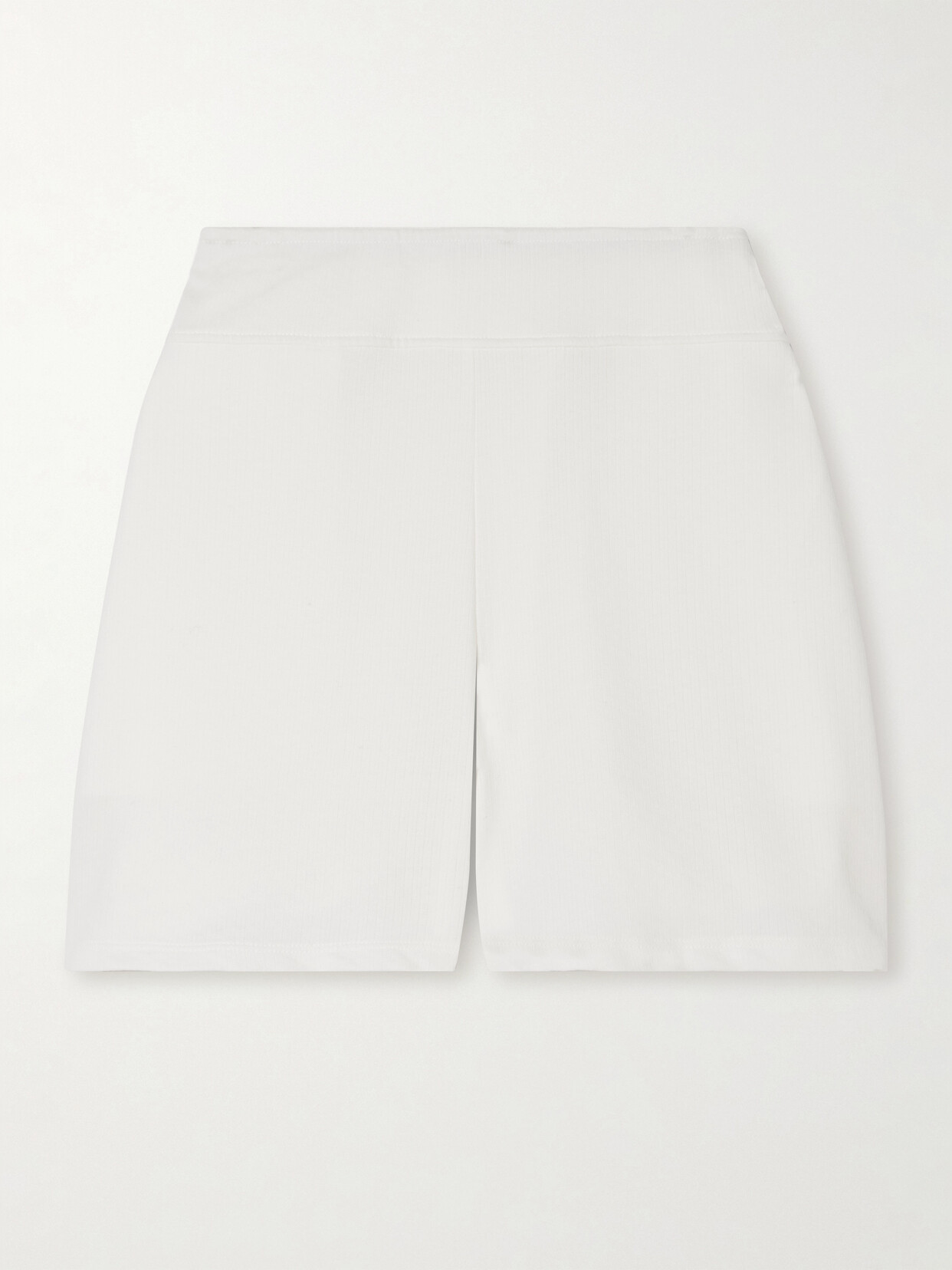 Skin Janelle Cotton-blend Jersey Shorts In Ivory