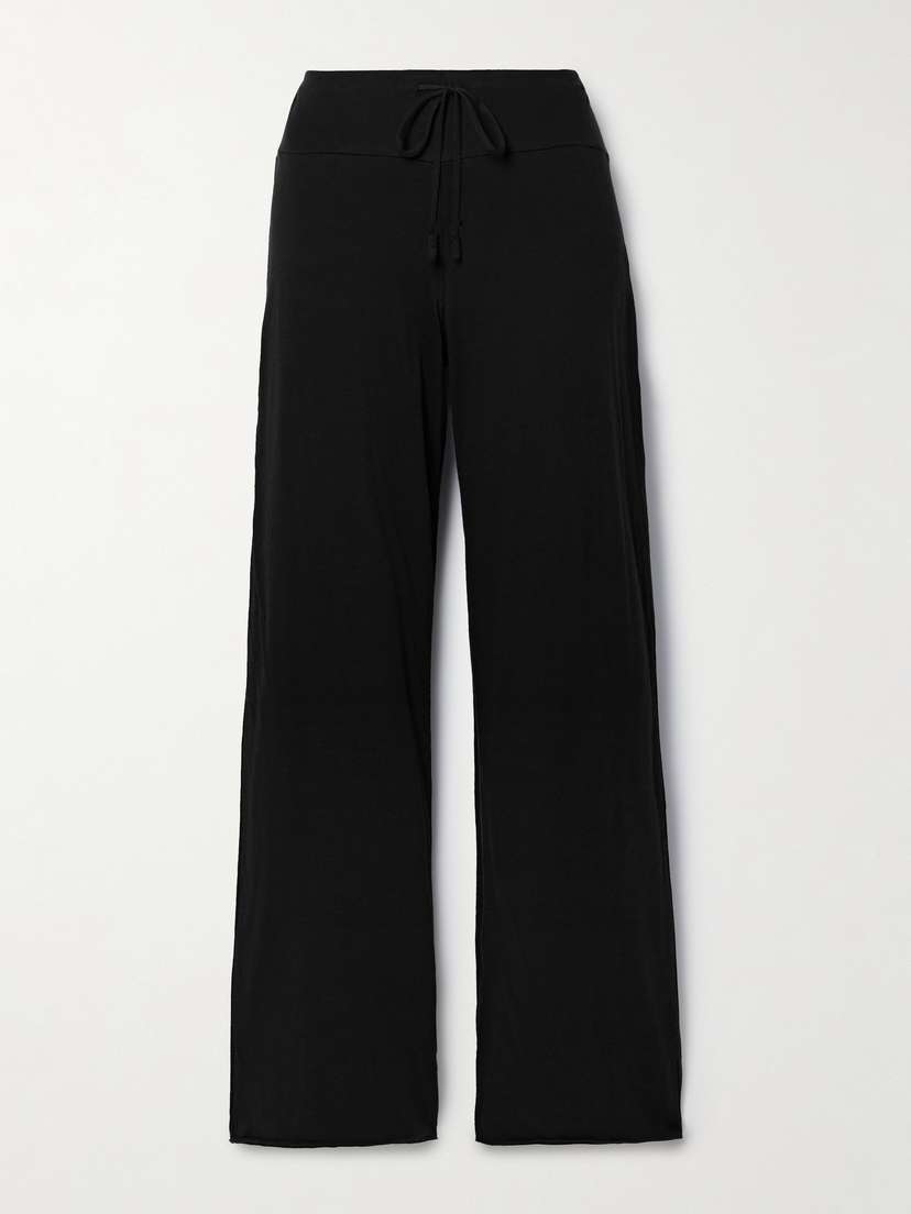 Skin + Net Sustain Essie Organic Pima Cotton-jersey Pants