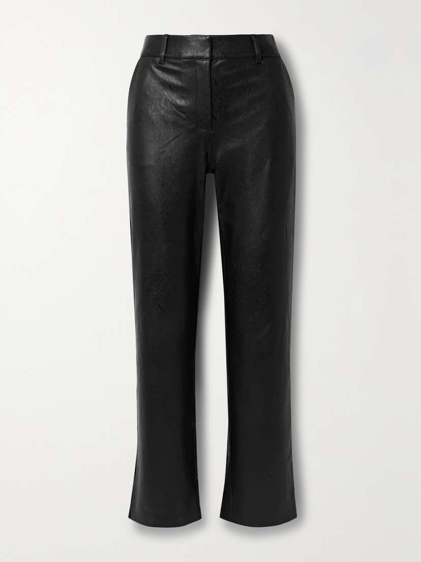 Commando Faux Stretch-leather Straight-leg Pants