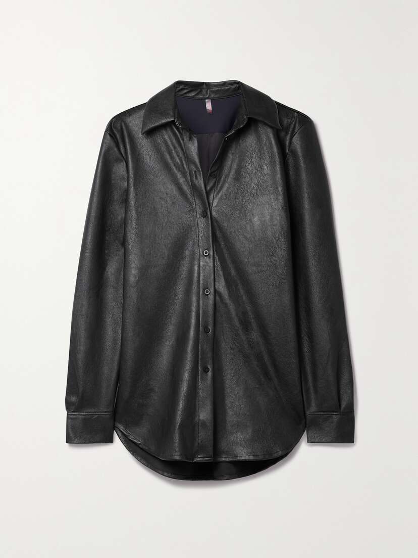 Commando Faux Leather Shirt