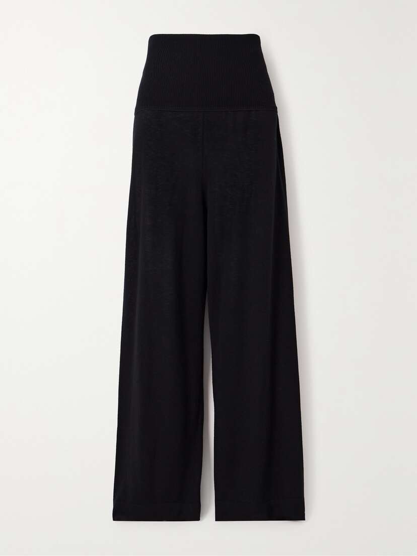 Eres Futile Feuilleton Cashmere Straight-leg Track Pants