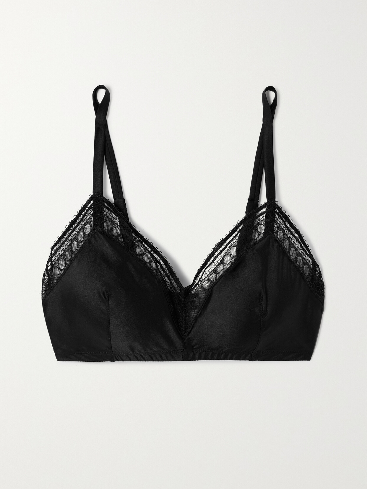 Eres Cotillon Triangle Bra In Black