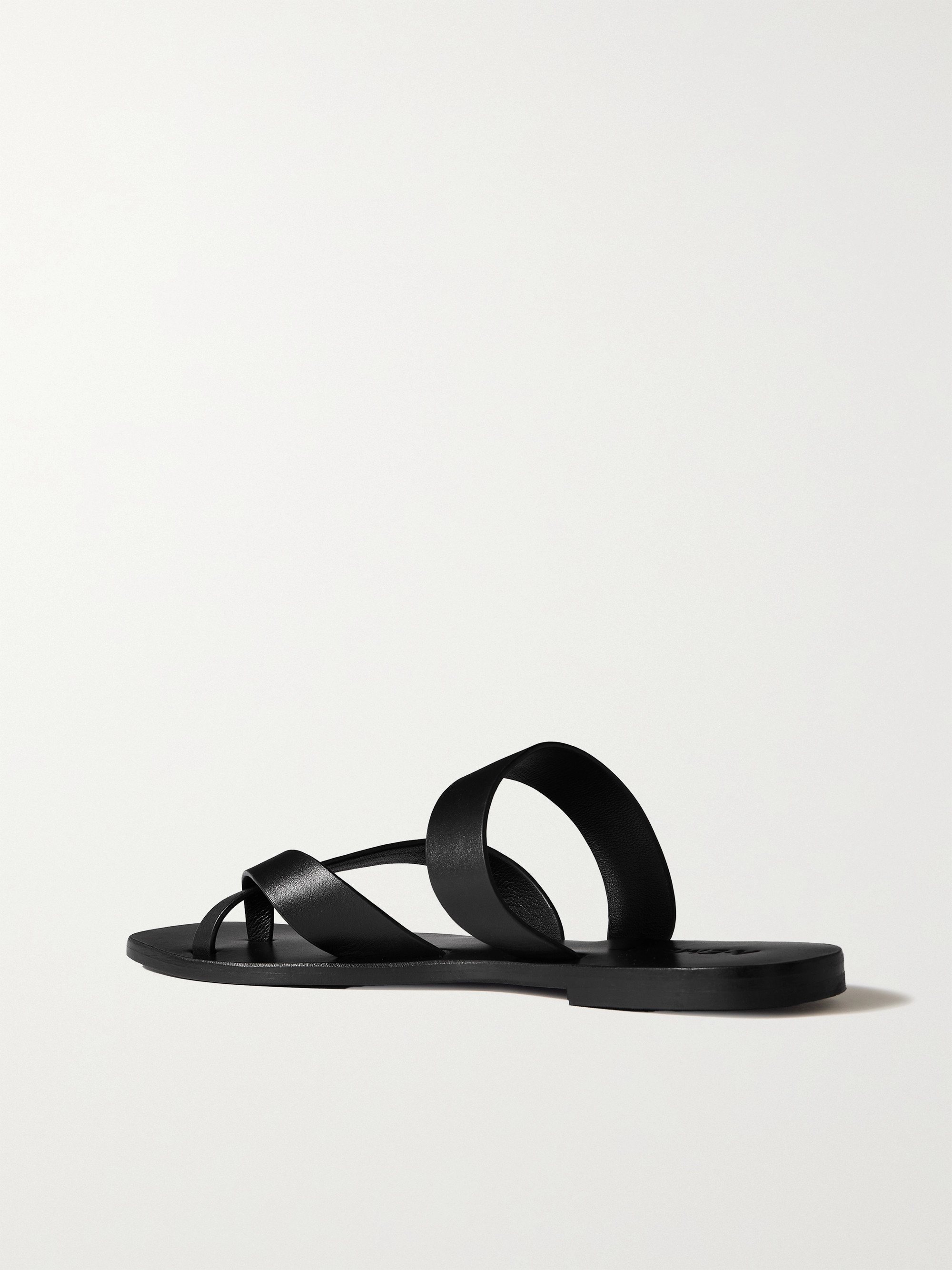A.EMERY Carter leather slides thumbnail