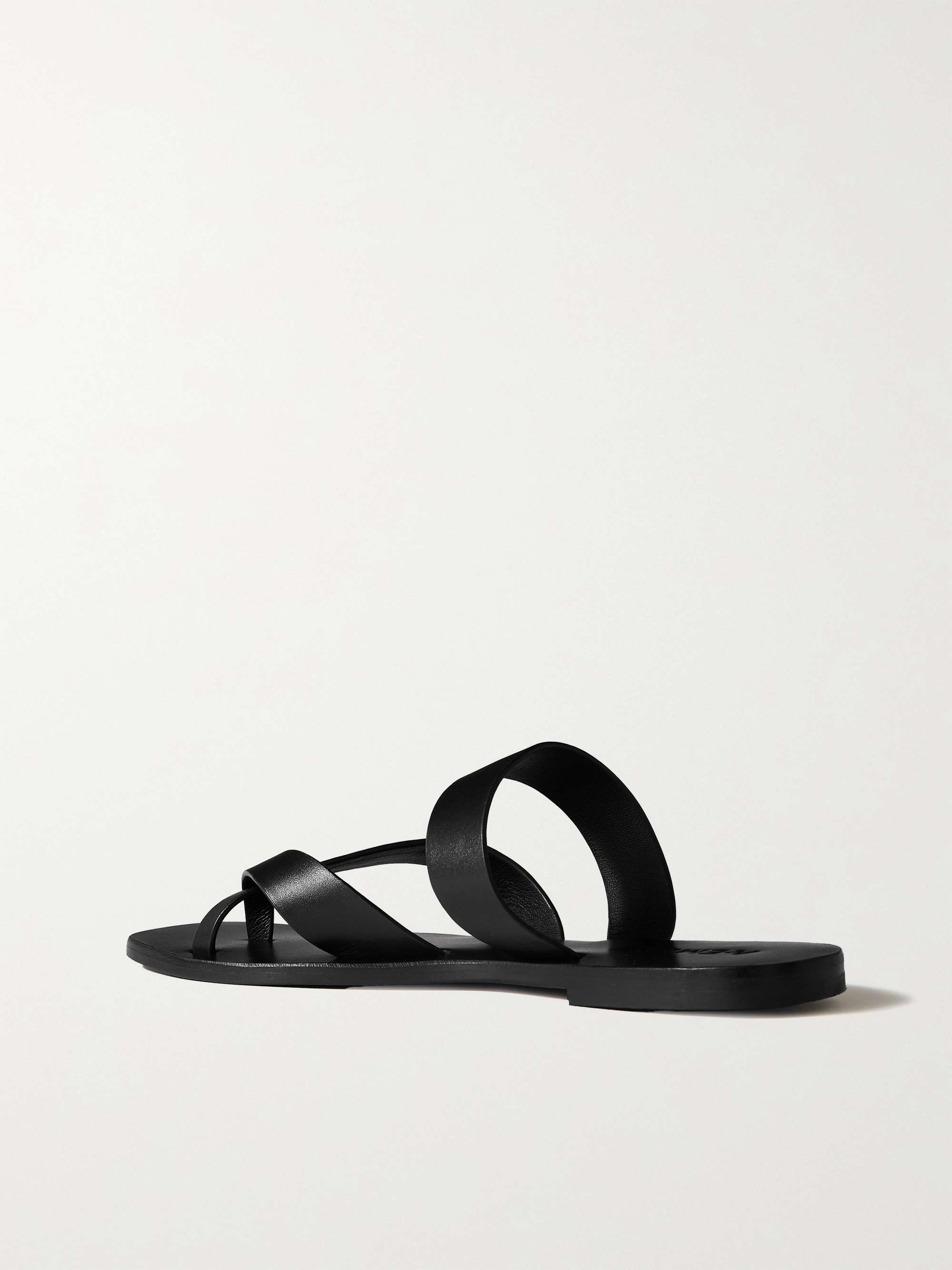A.EMERY Carter leather slides