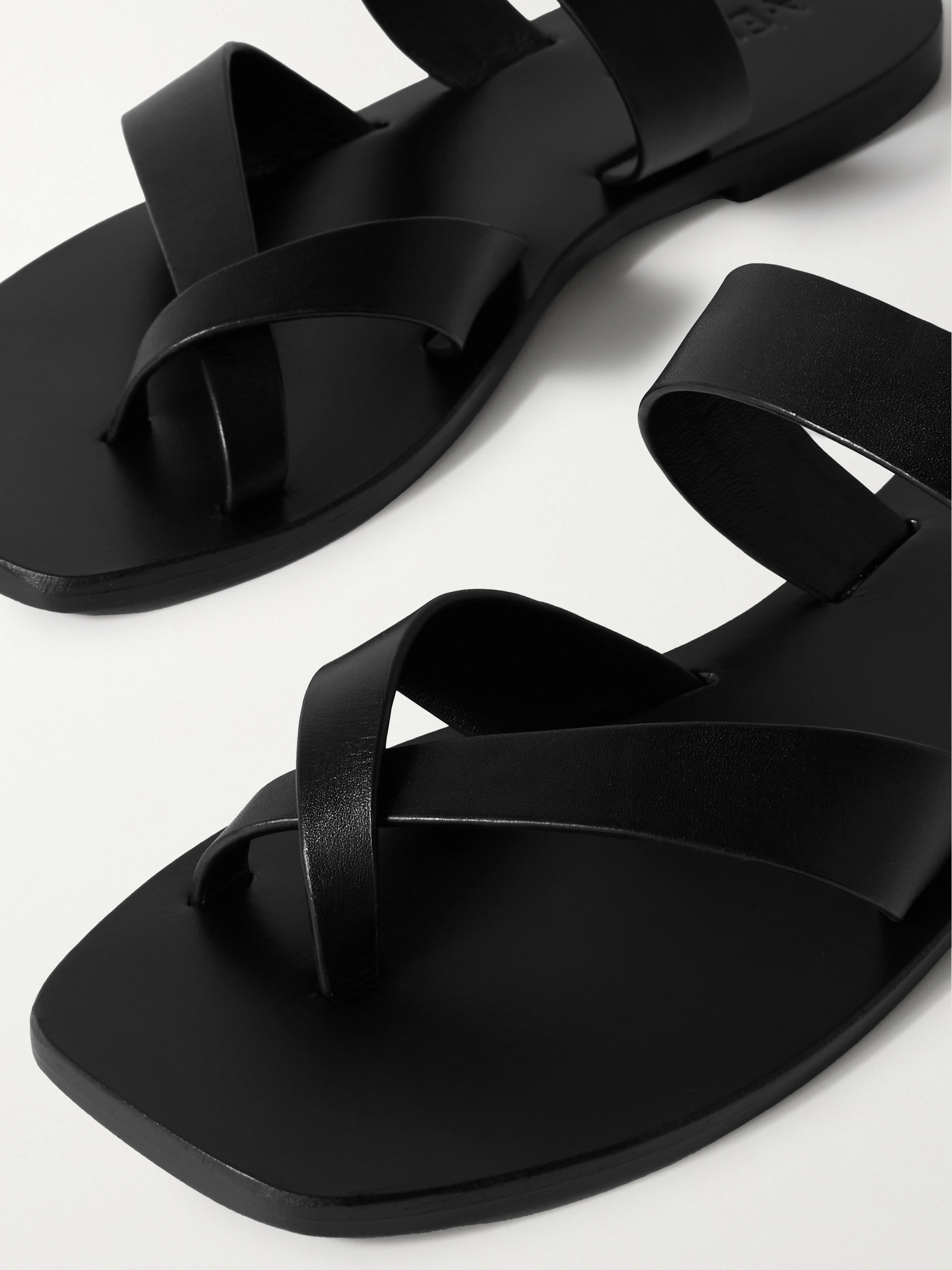 A.EMERY Carter leather slides thumbnail