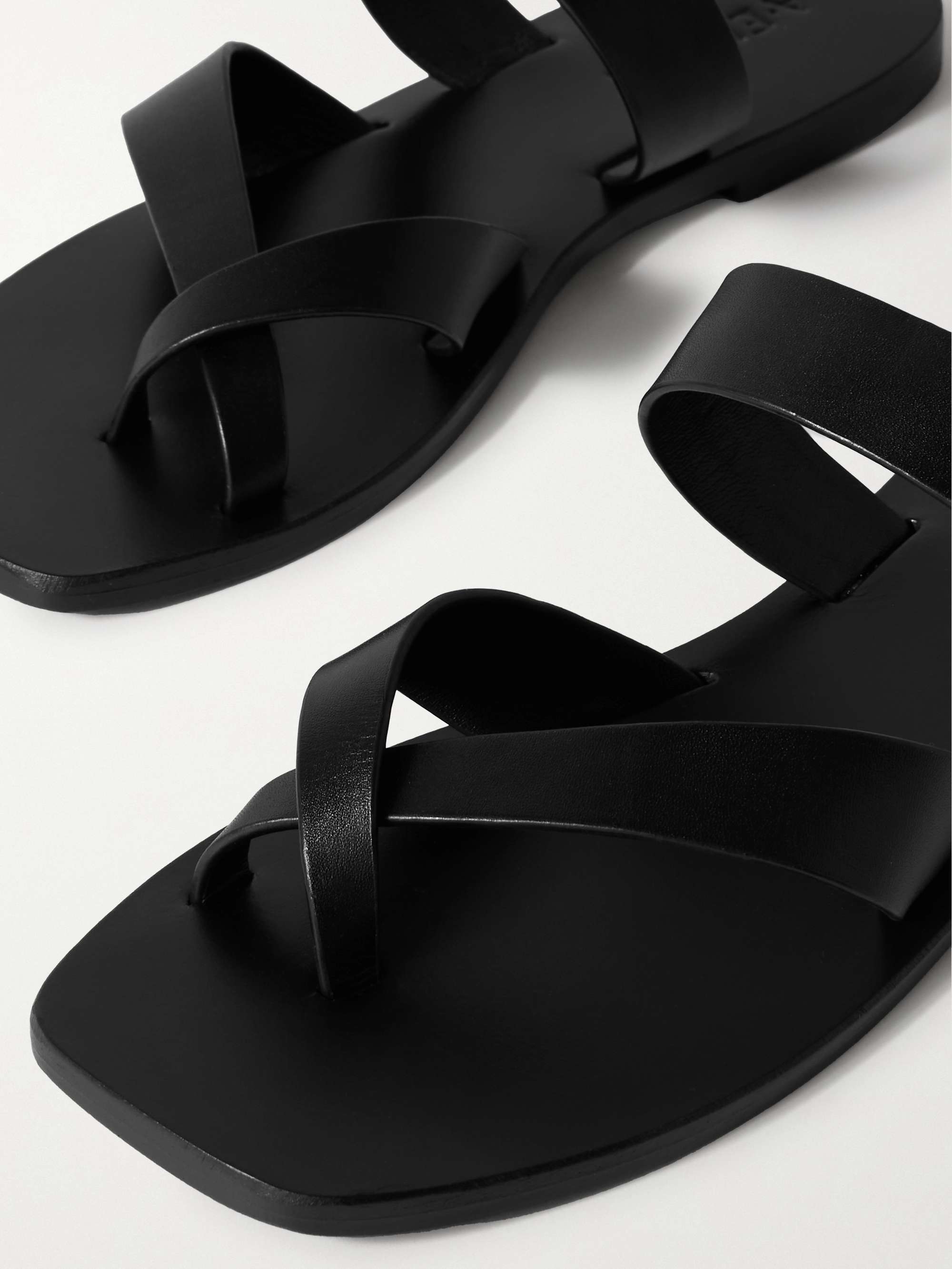 A.EMERY Carter leather slides