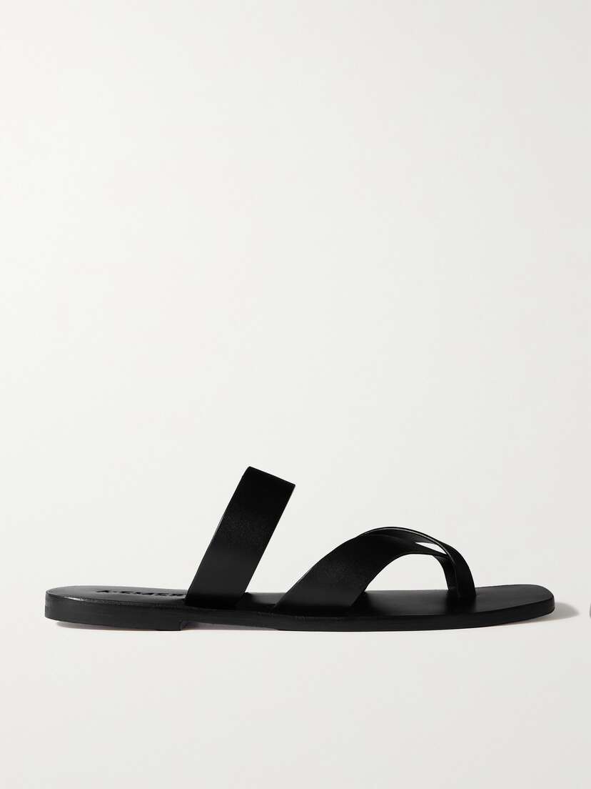 A Emery Carter Leather Slides