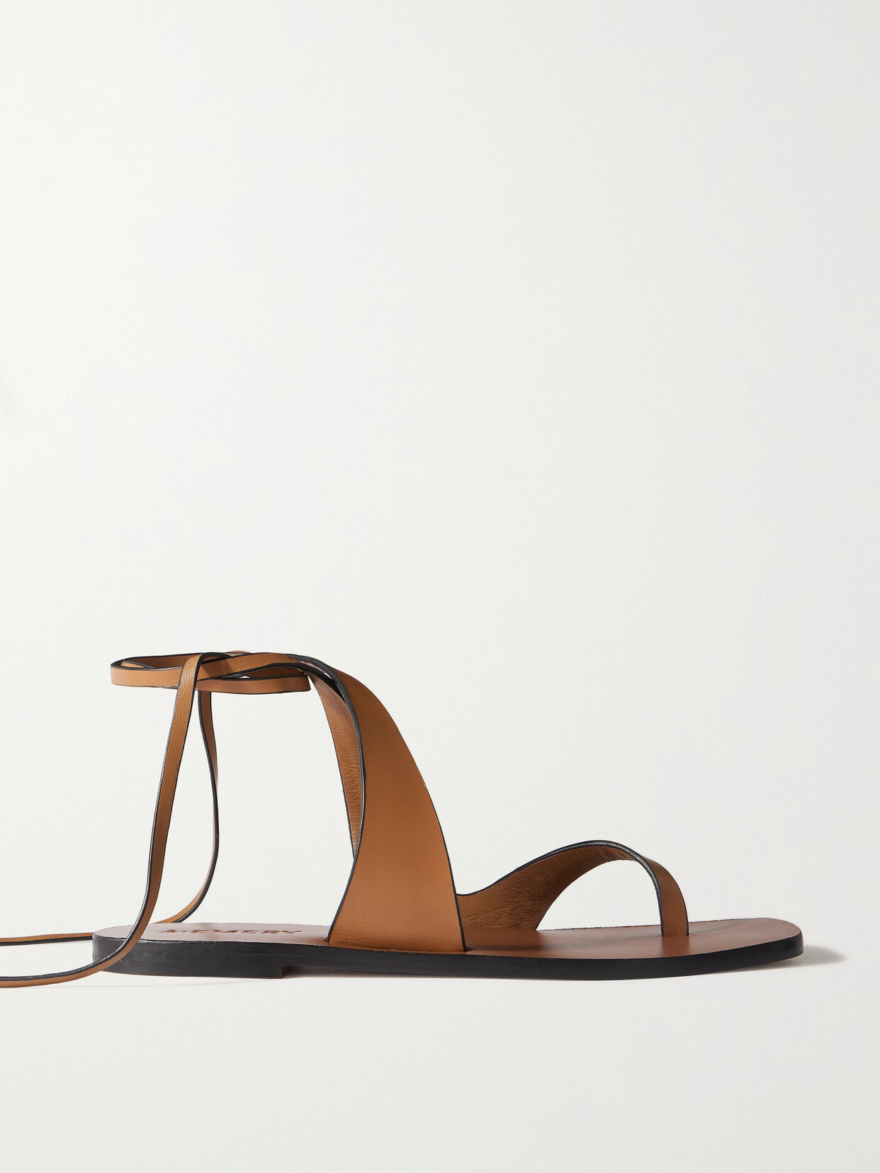 A Emery Margaux Leather Sandals - Brown