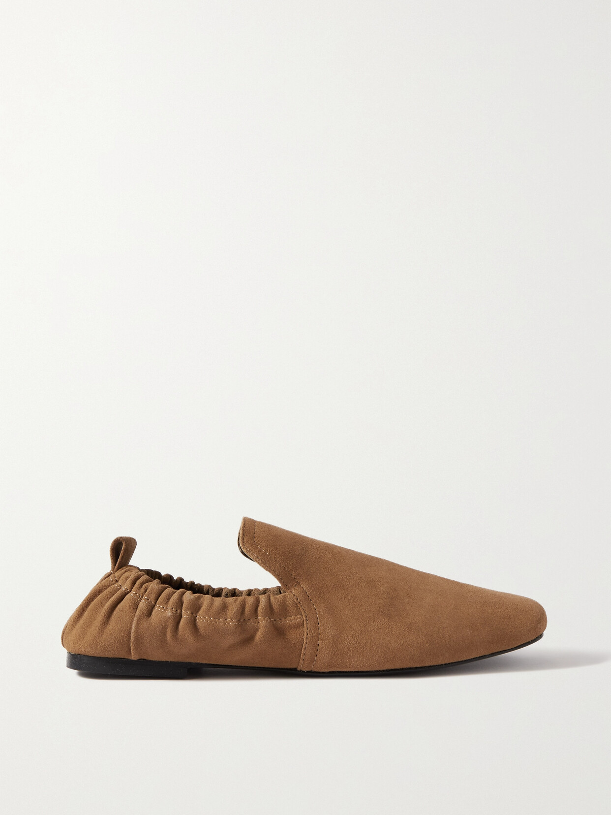 A.emery Delphine Suede Loafers In Brown