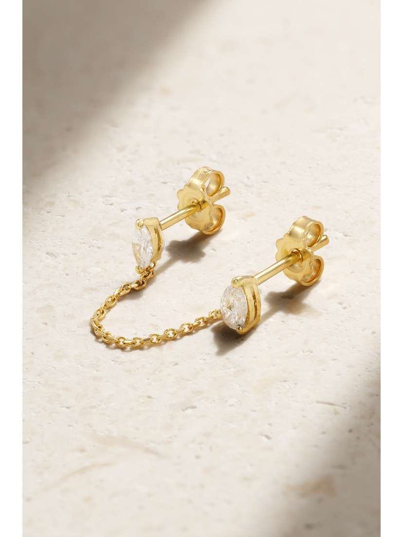 Kimaï 18-karat Gold Laboratory-grown Diamond Single Earring