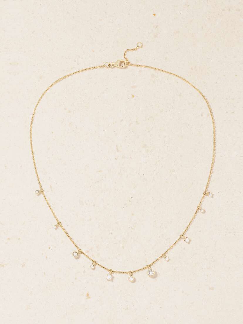 Kimaï 18-karat Gold Laboratory-grown Diamond Necklace