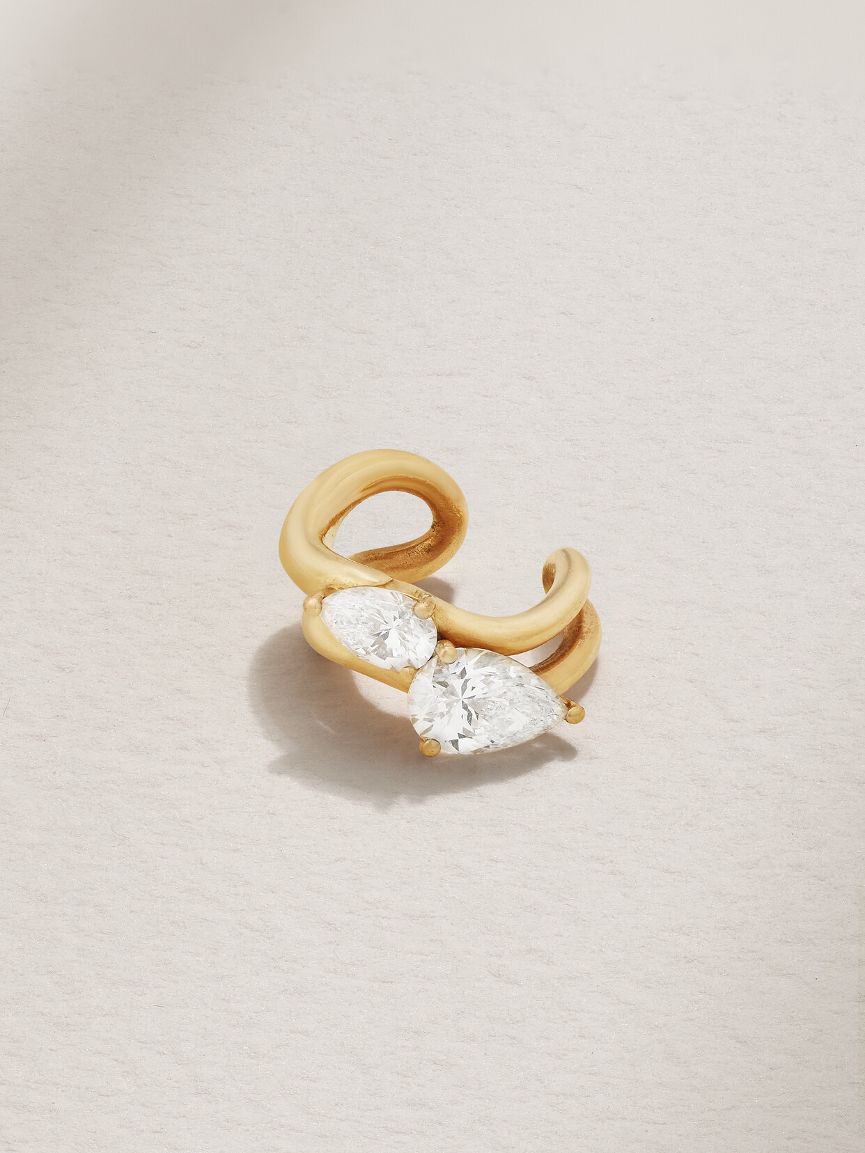 Kimaï Dolla 18-karat Recycled  Laboratory-grown Diamond Ear Cuff