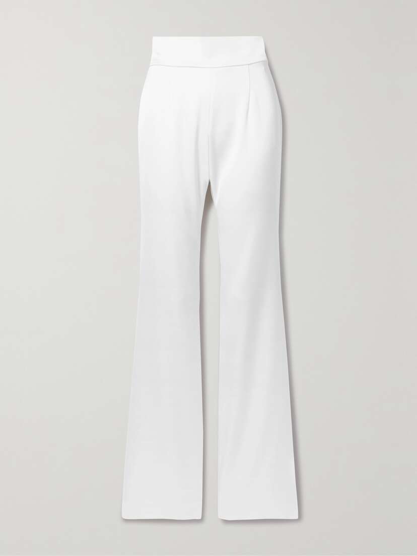 Galvan Satin Flared Pants