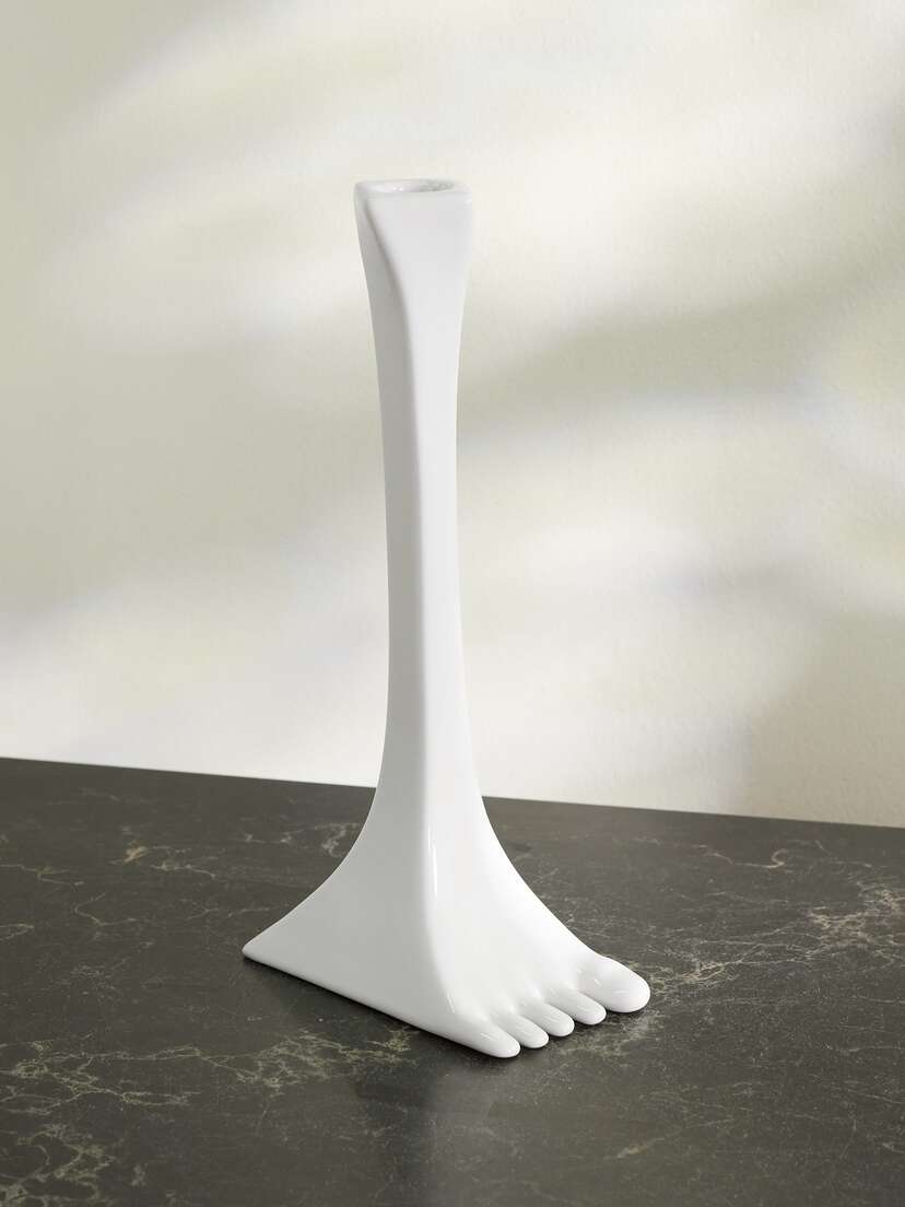 Anissa Kermiche Footsie Earthenware Candlestick