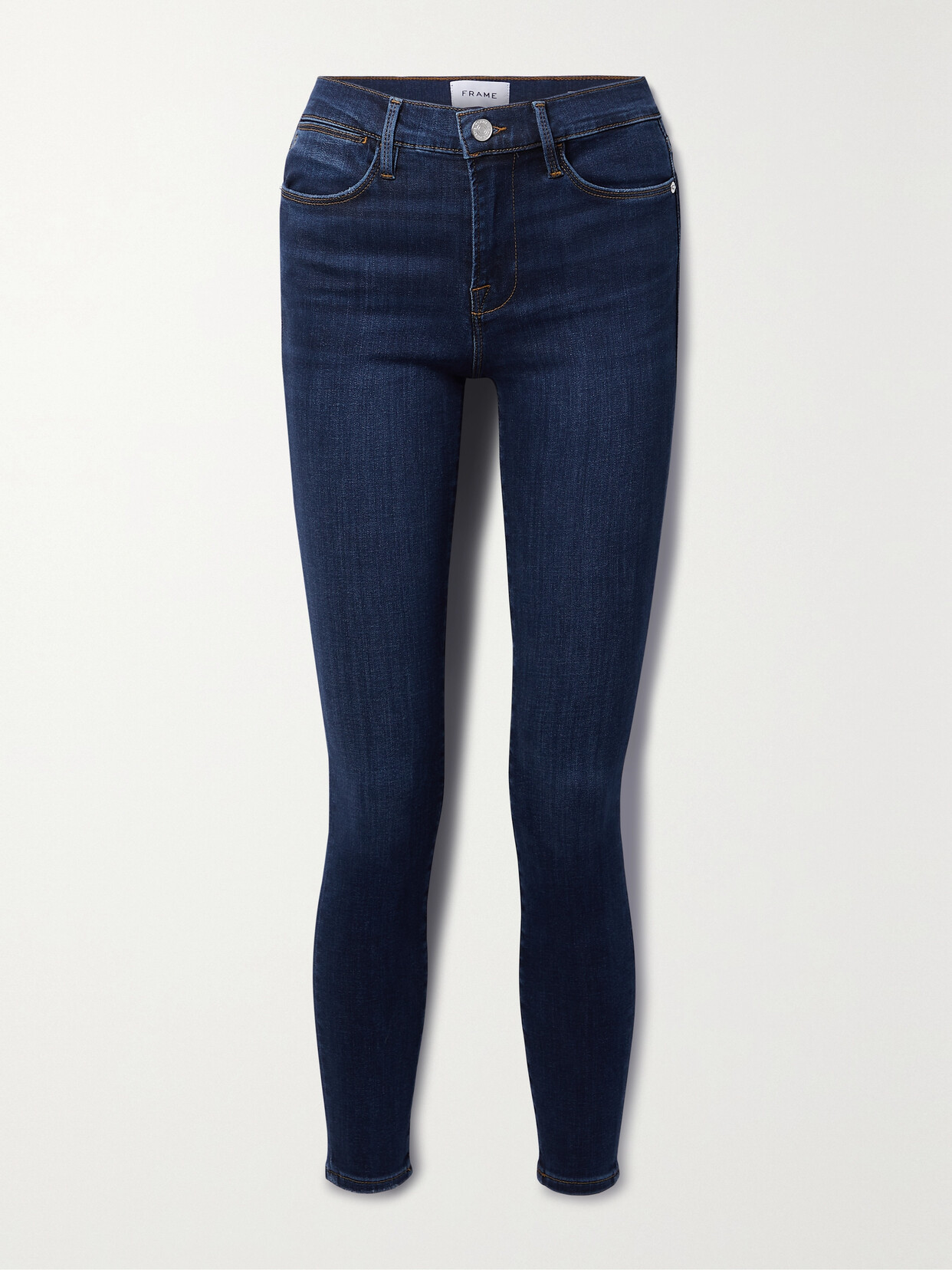 Frame Le High Skinny Jeans In Blue